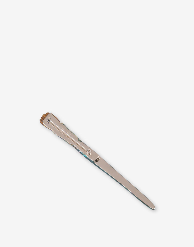 Maxi metal brooch Blue Moschino 1