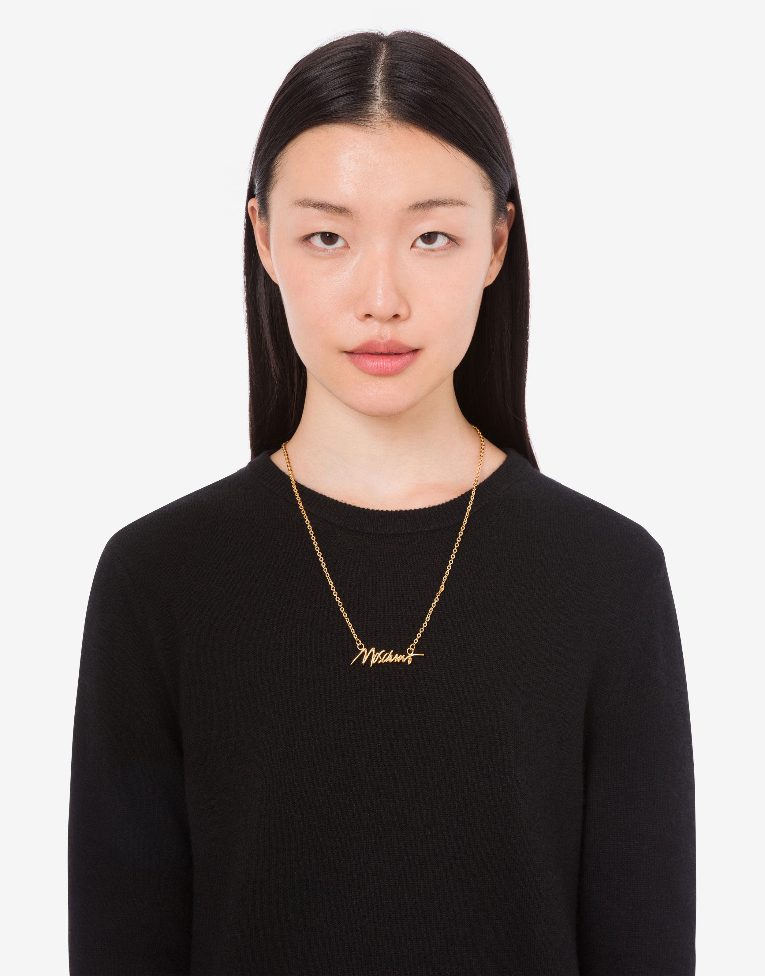 Metal necklace | Moschino