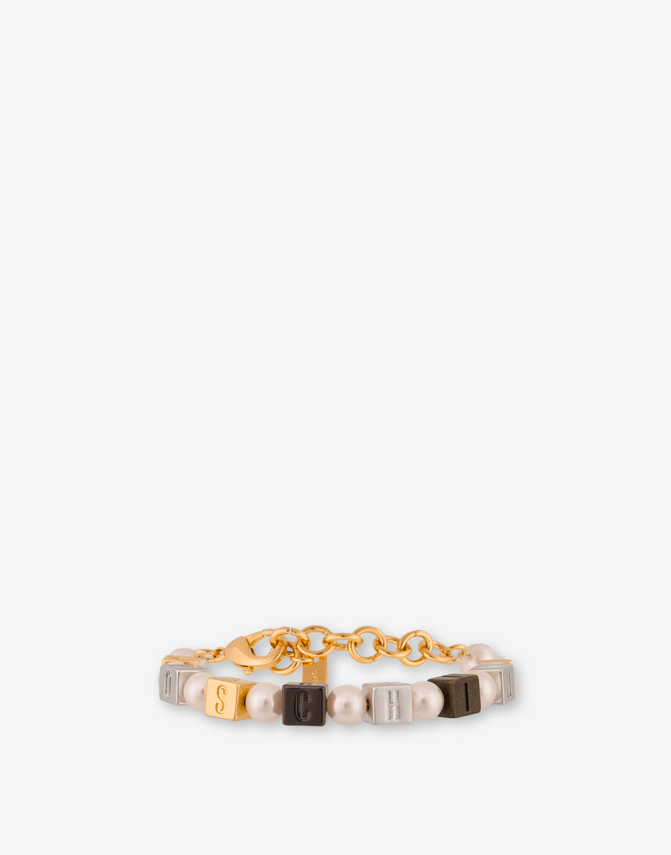 Pulseira de metal Gold Moschino 0