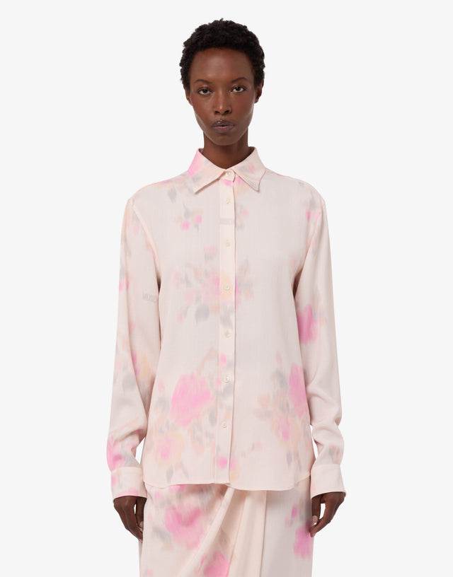 Printed shirt Pale pink Moschino 1