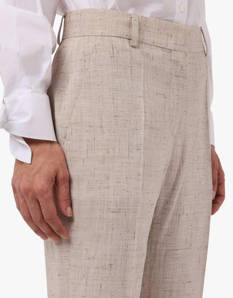 Tweedhose Hellbeige Moschino 3