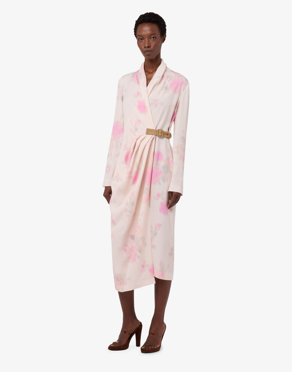 Printed dress Pink Moschino 0