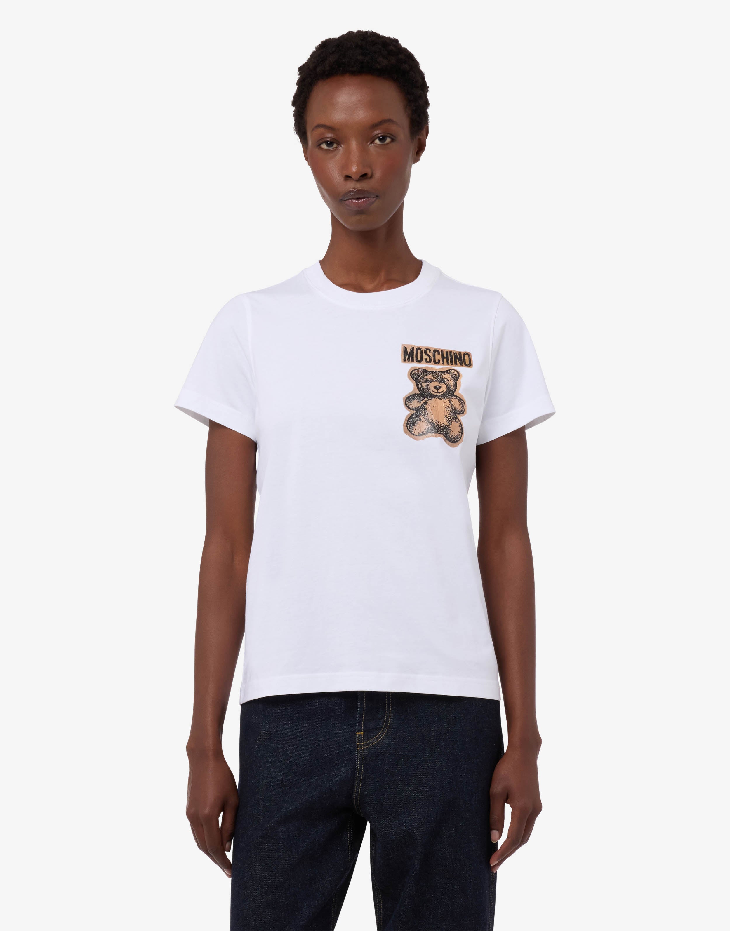 Moschino Teddy Bear organic cotton jersey T-shirt | Moschino