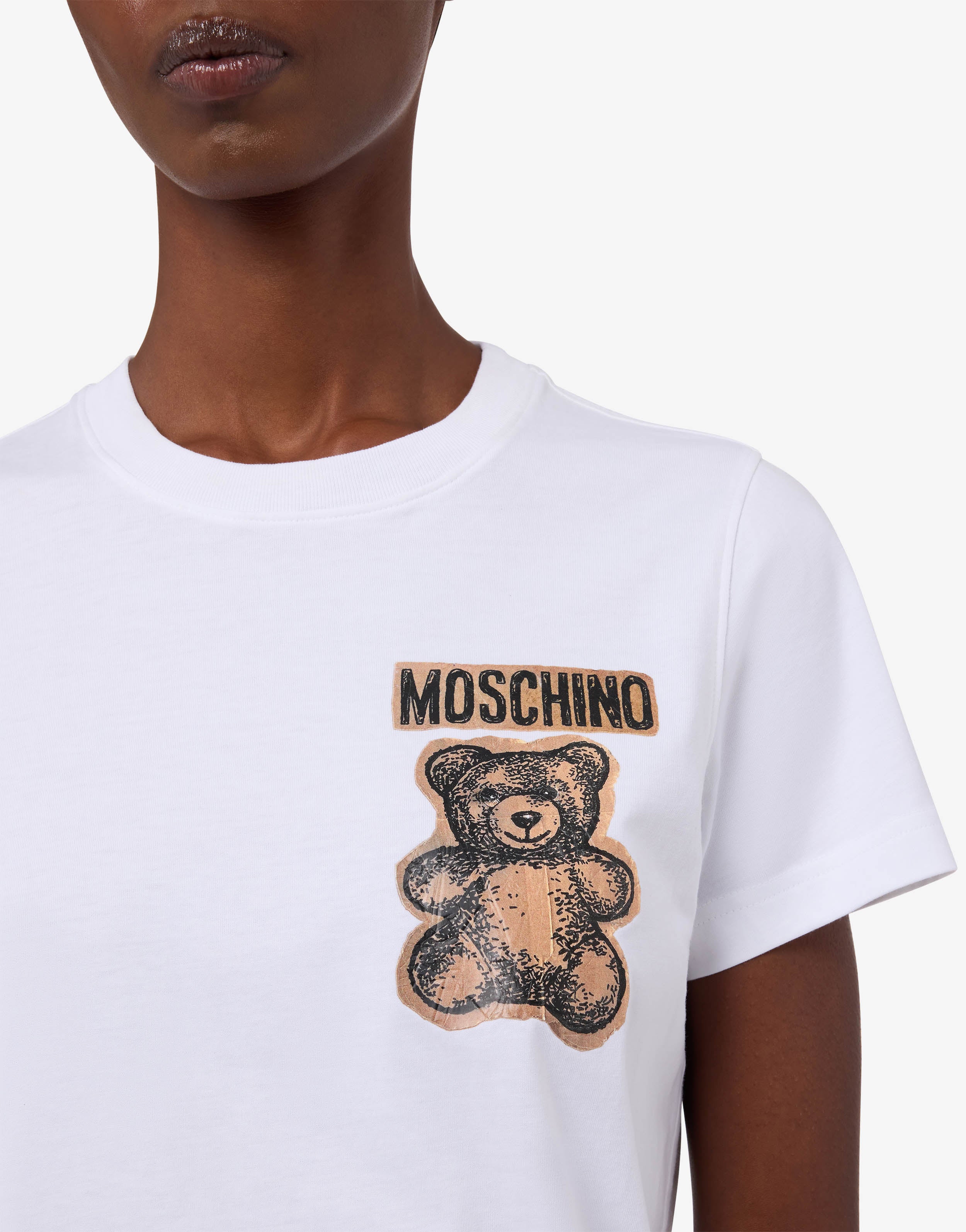 Moschino Teddy Bear organic cotton jersey T-shirt | Moschino