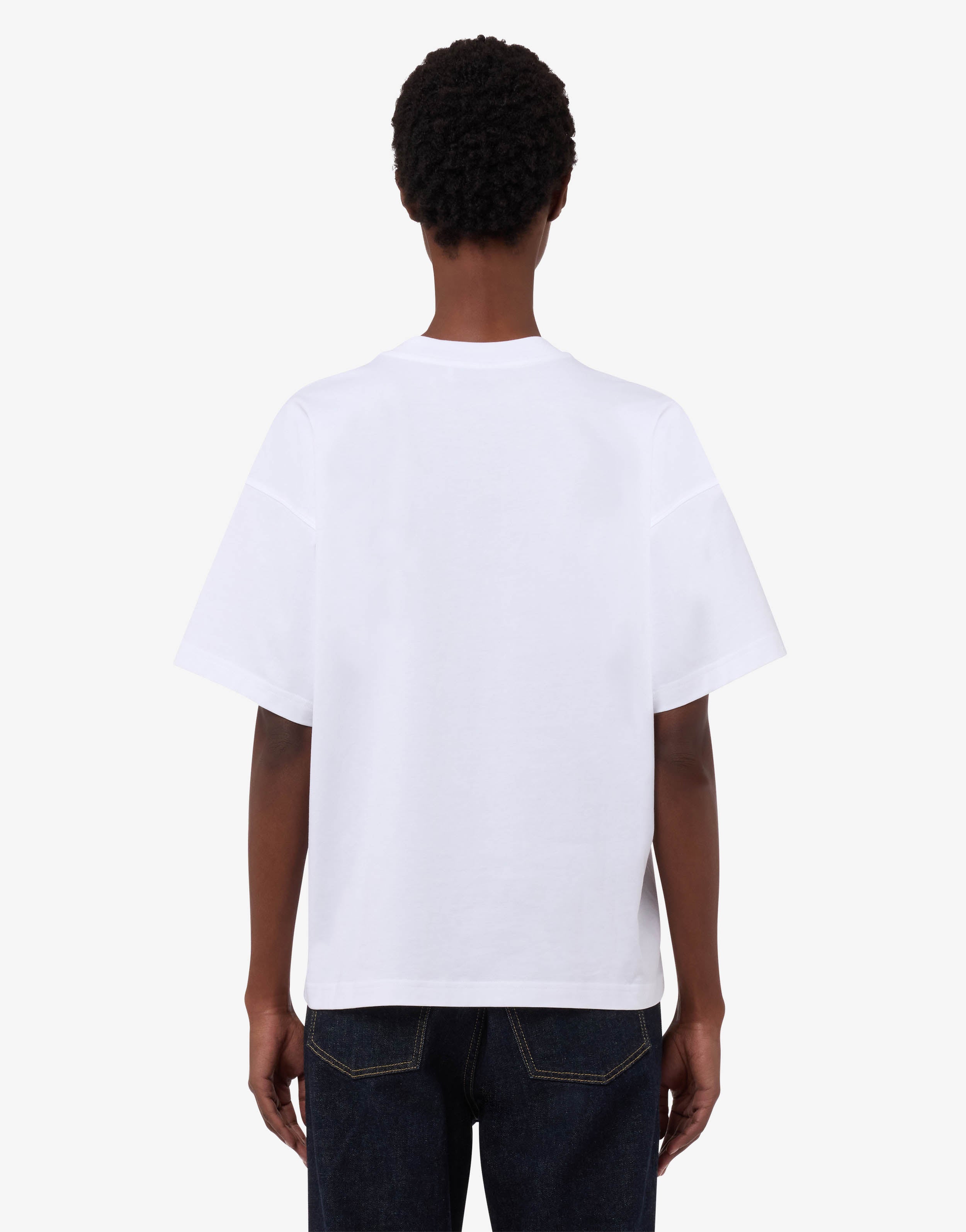 Printed organic cotton jersey T-shirt | Moschino