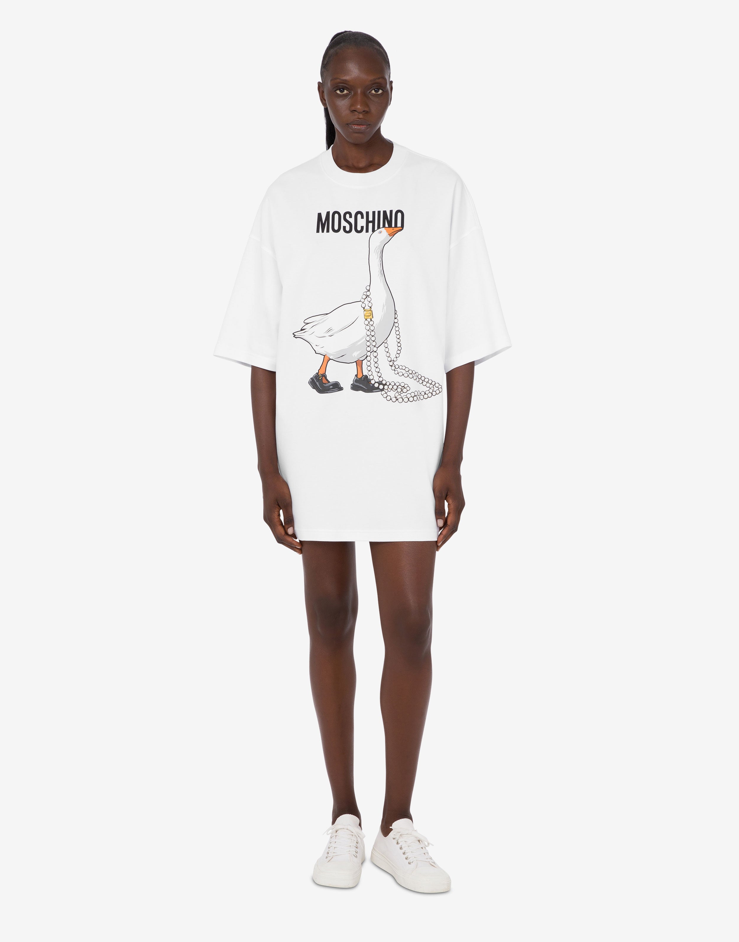 Goose heavy cotton dress