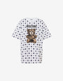 Moschino 泰迪熊有机棉针织 T 恤
