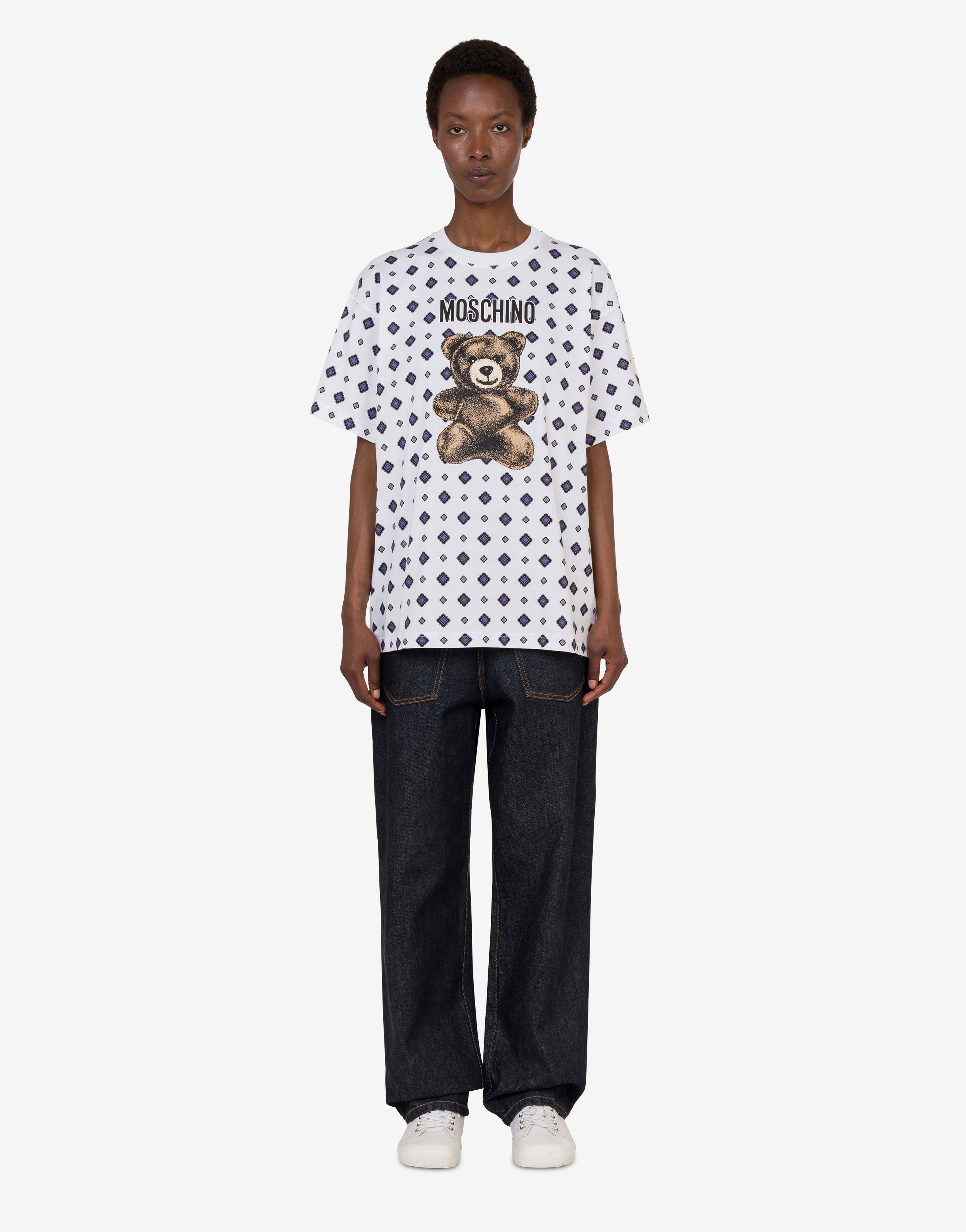 Moschino Teddy Bear organic cotton jersey T-shirt | Moschino