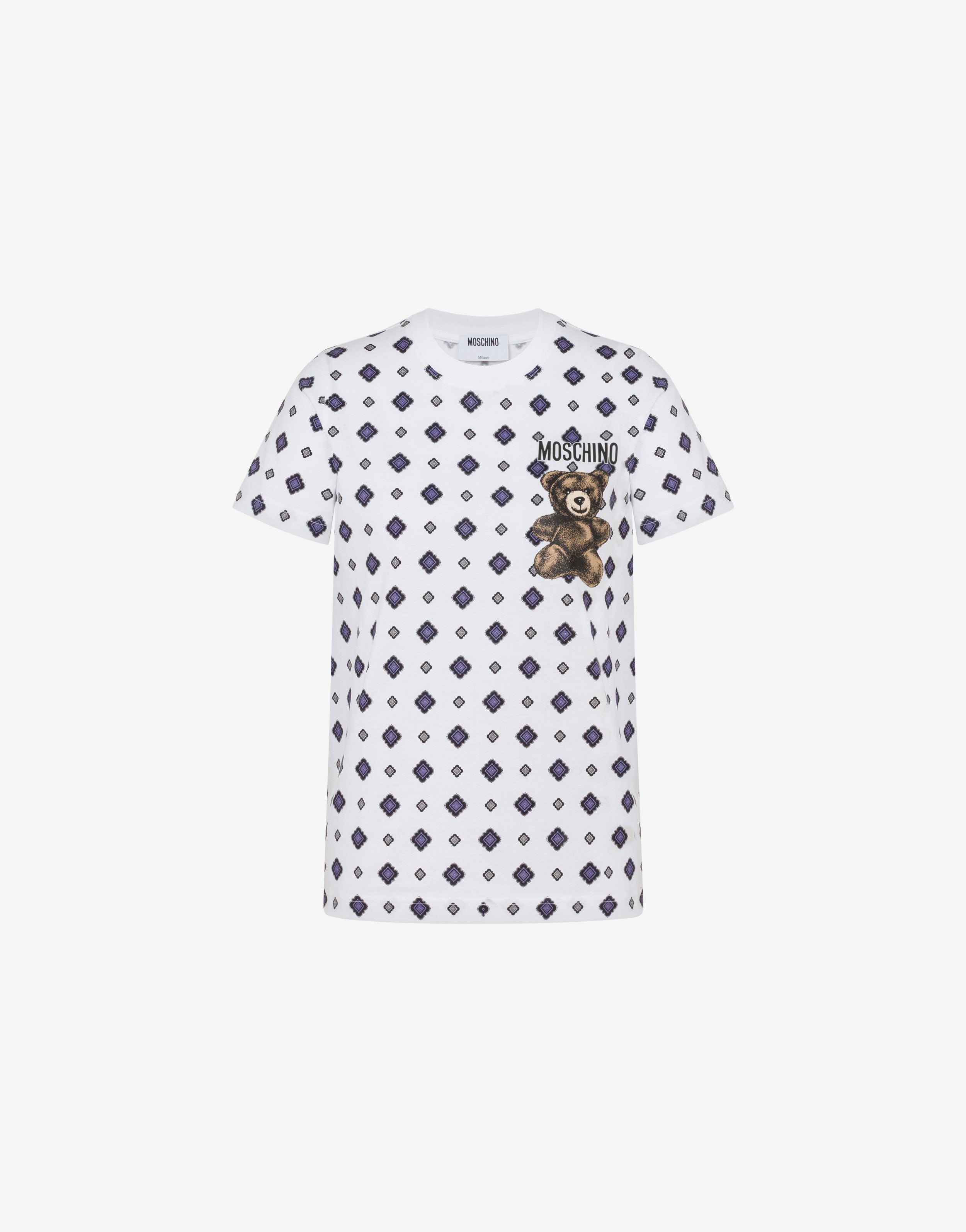 by　MOSCHINO Tシャツ サイズ12Y 新品　新作人気トイベア Moschino Teddy Bear organic cotton jersey T-shirt | Moschino