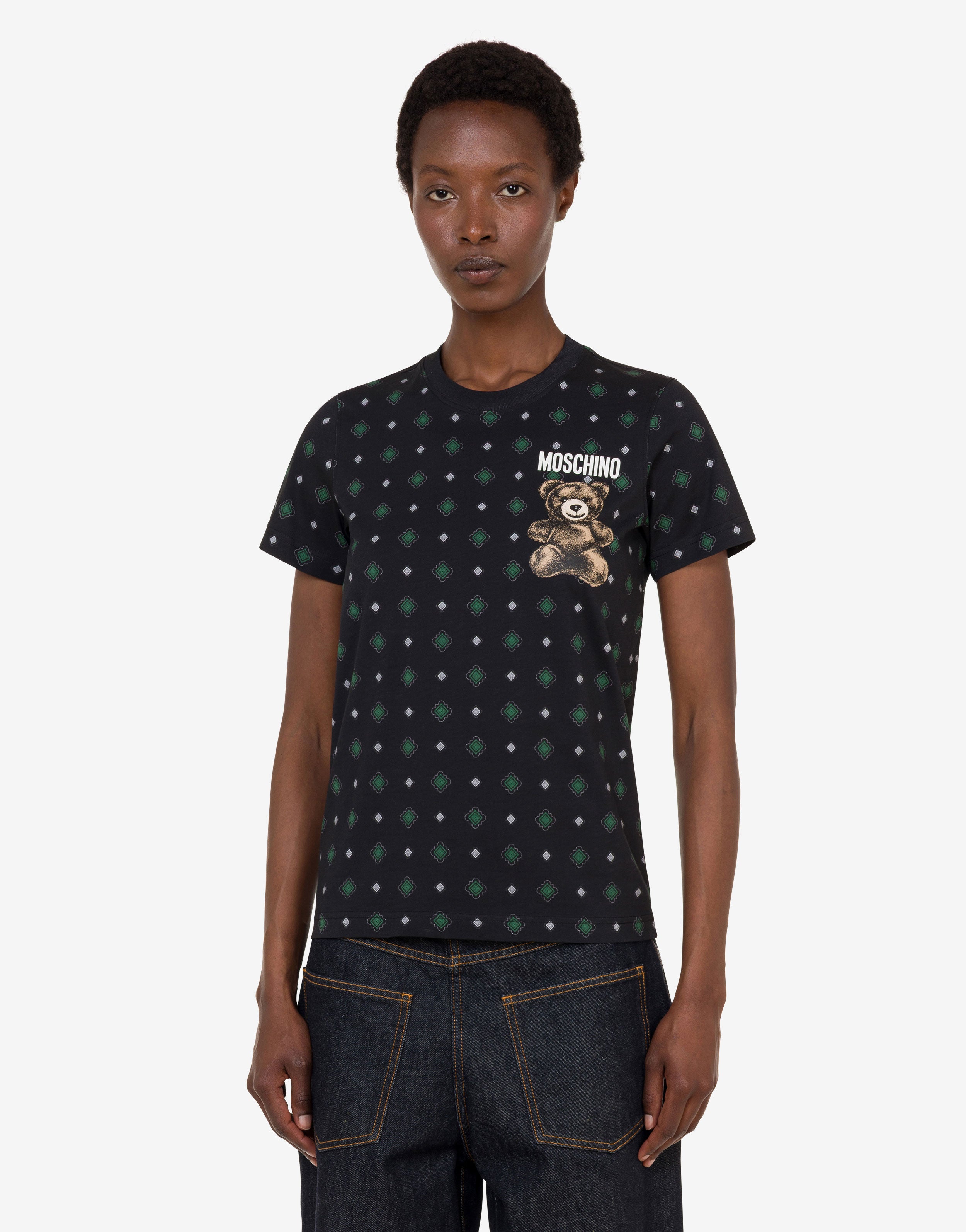 Moschino Teddy Bear organic cotton jersey T-shirt | Moschino