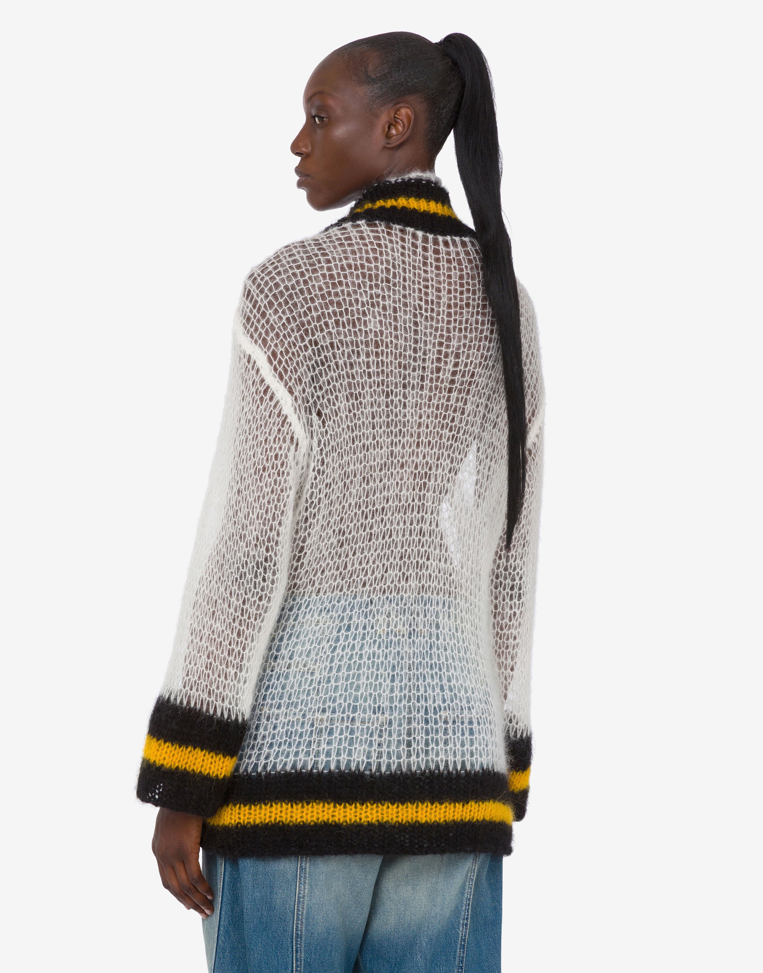 Alpaca blend pullover | Moschino