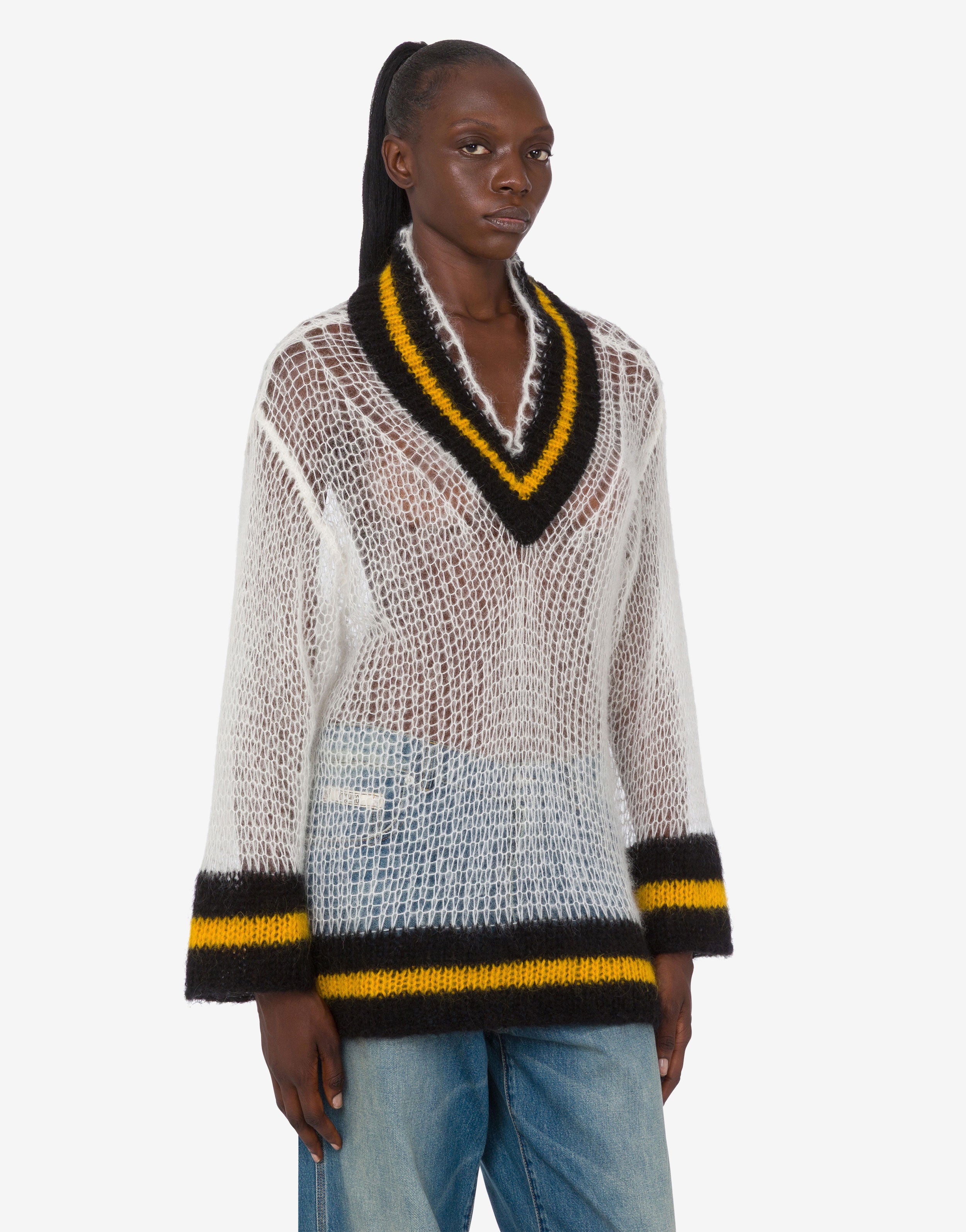 Pullover in misto alpaca