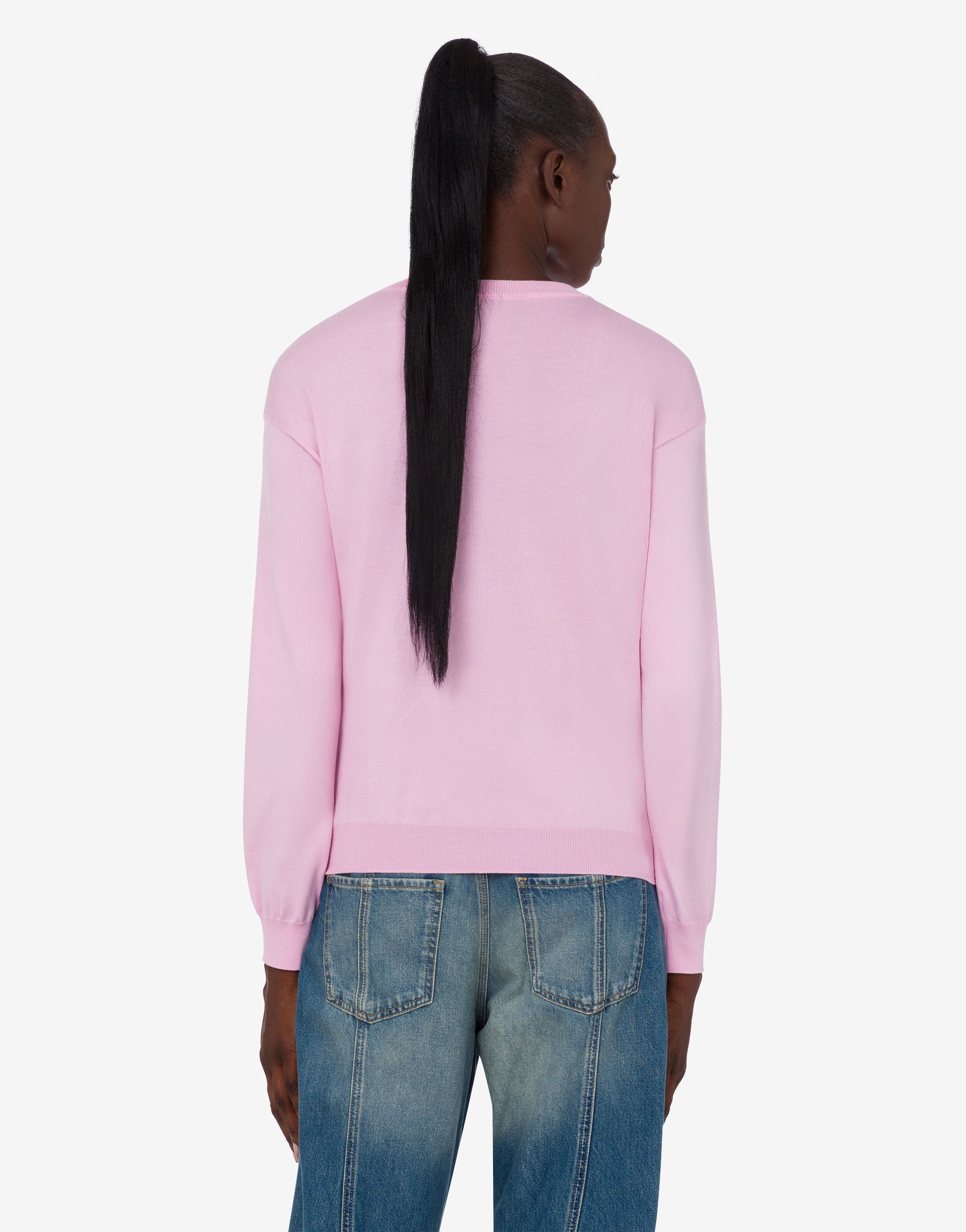 Goose pure cotton pullover | Moschino