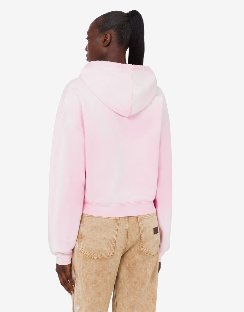 印花有机棉运动衫 糖果粉色 Moschino 2