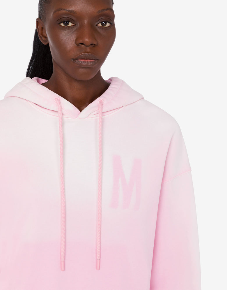 印花有机棉运动衫 糖果粉色 Moschino 3