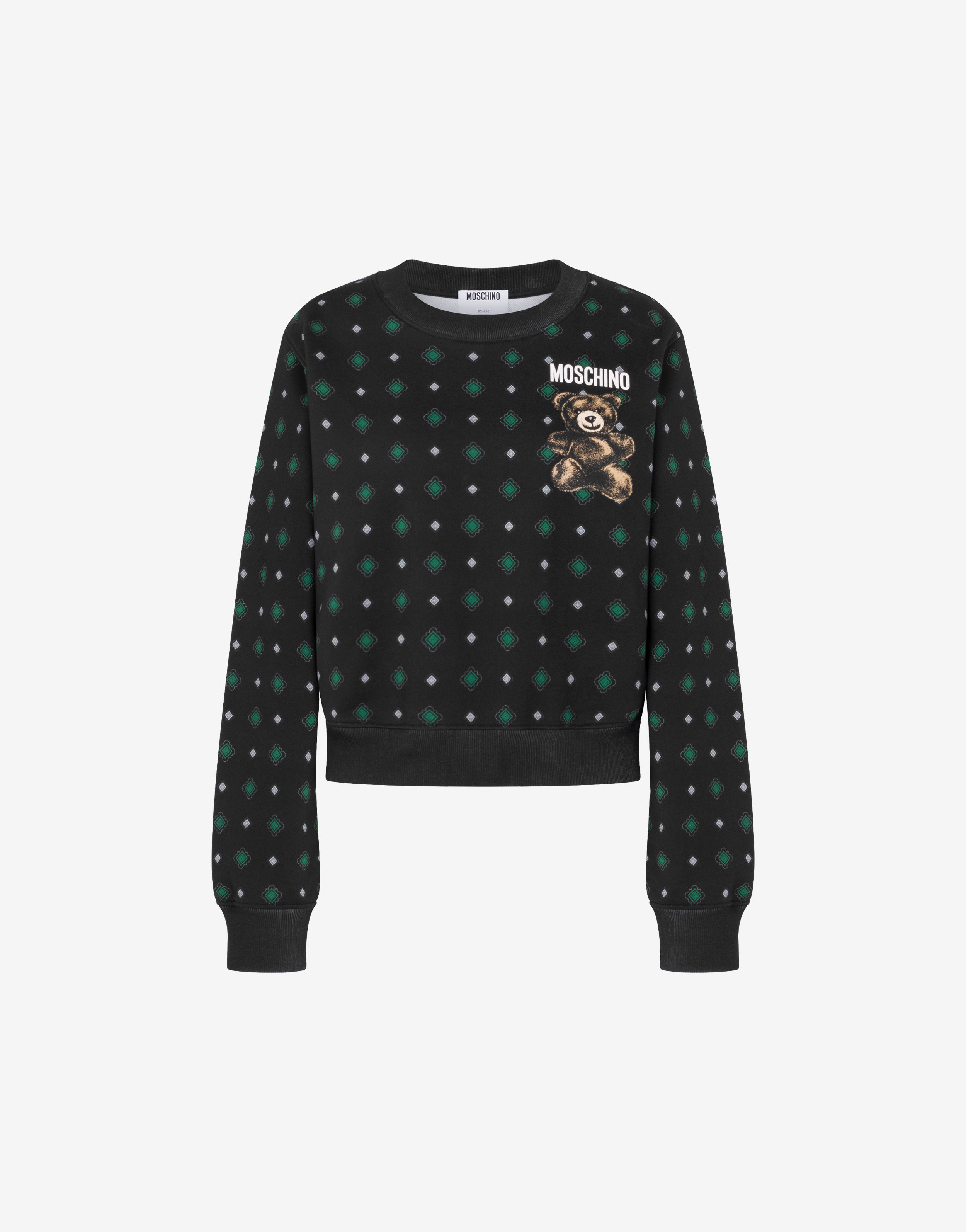 Moschino Teddy Bear Organic Cotton Sweatshirt | Moschino