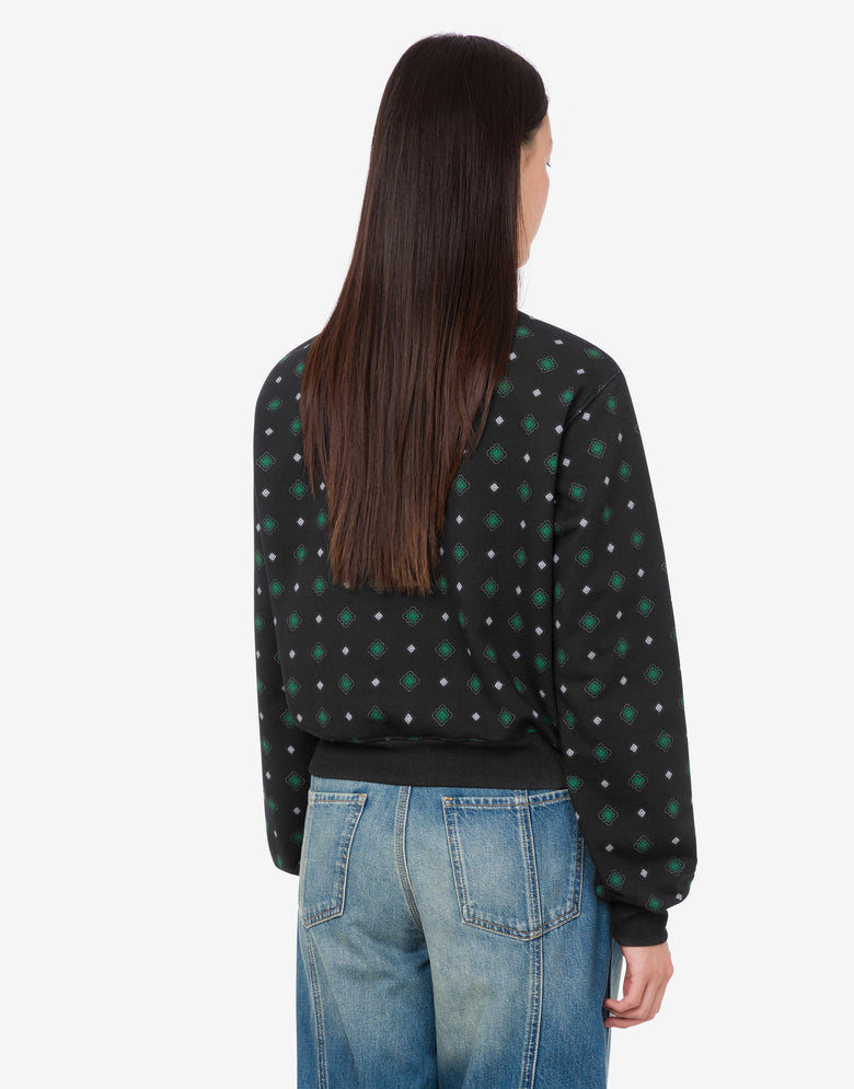 Moschino Teddy Bear Organic Cotton Sweatshirt Black Moschino 2