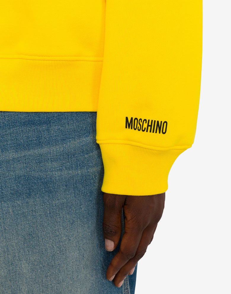 Smiley® 有机棉运动衫 黄色 Moschino 3