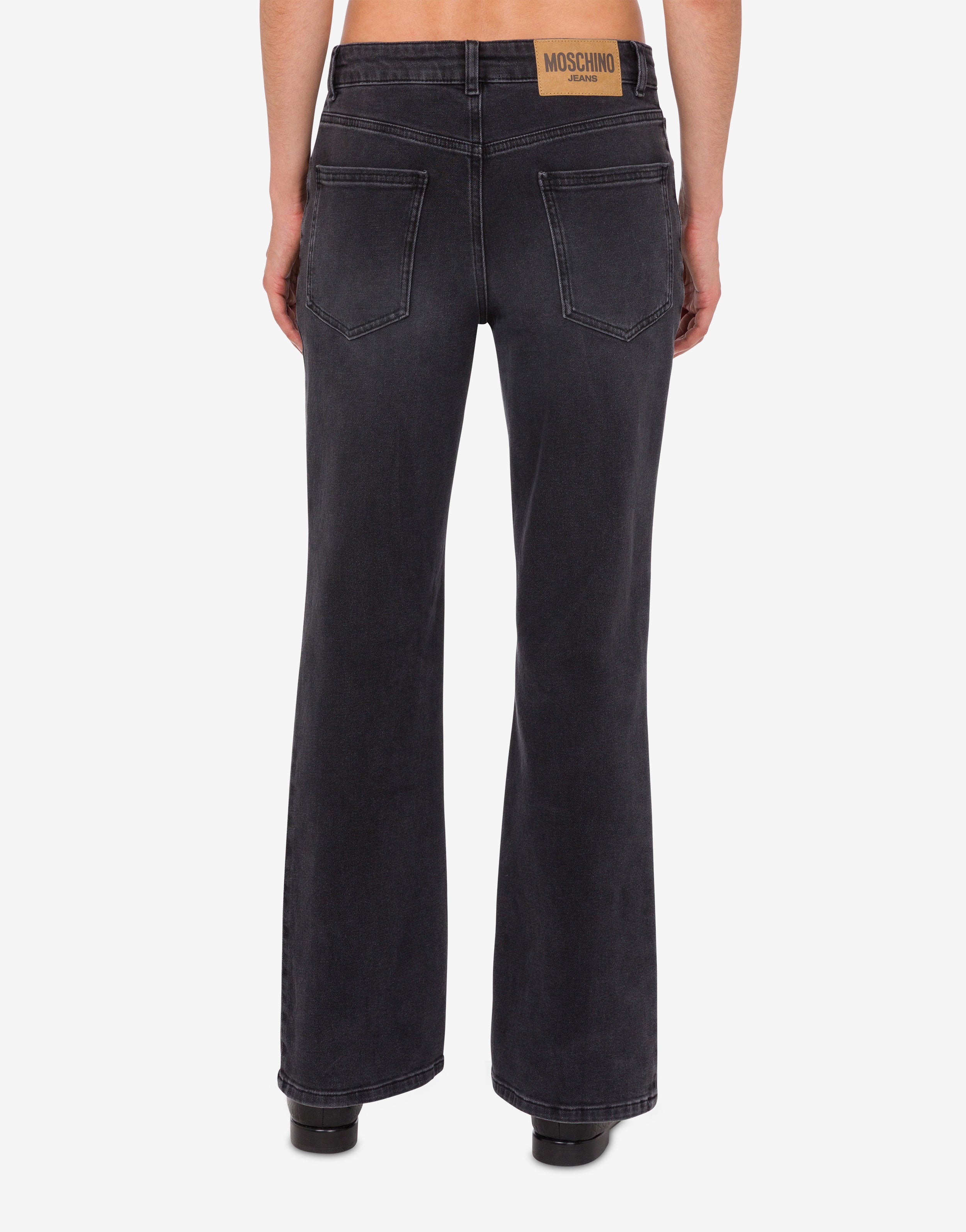 Stretch cotton denim pants Moschino Jeans | Moschino