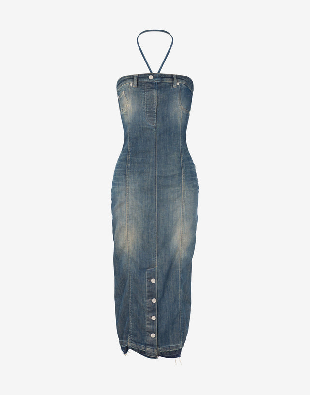 Abito in denim  Denim scuro Moschino Jeans 0