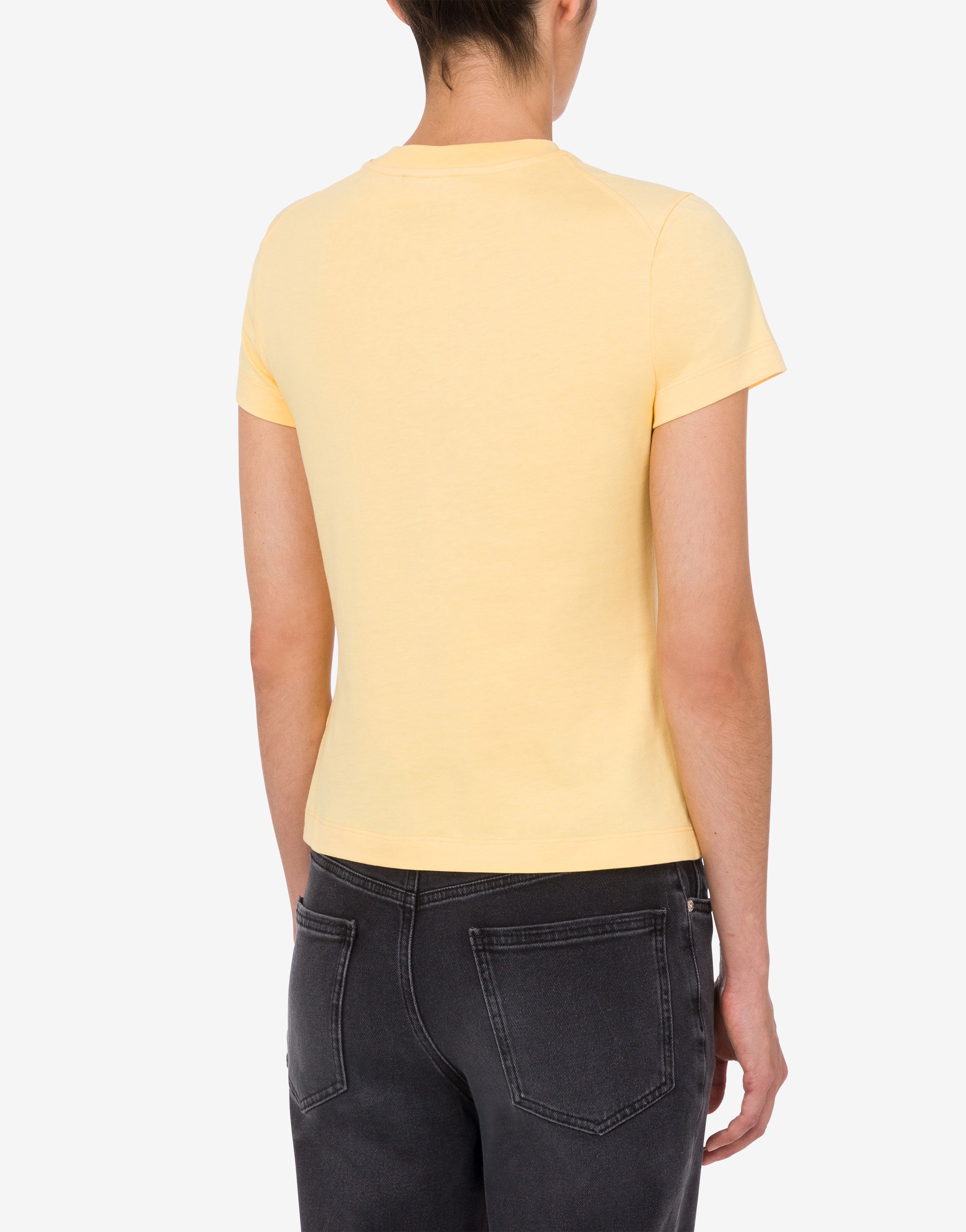 Printed cotton jersey T-shirt Moschino Jeans | Moschino