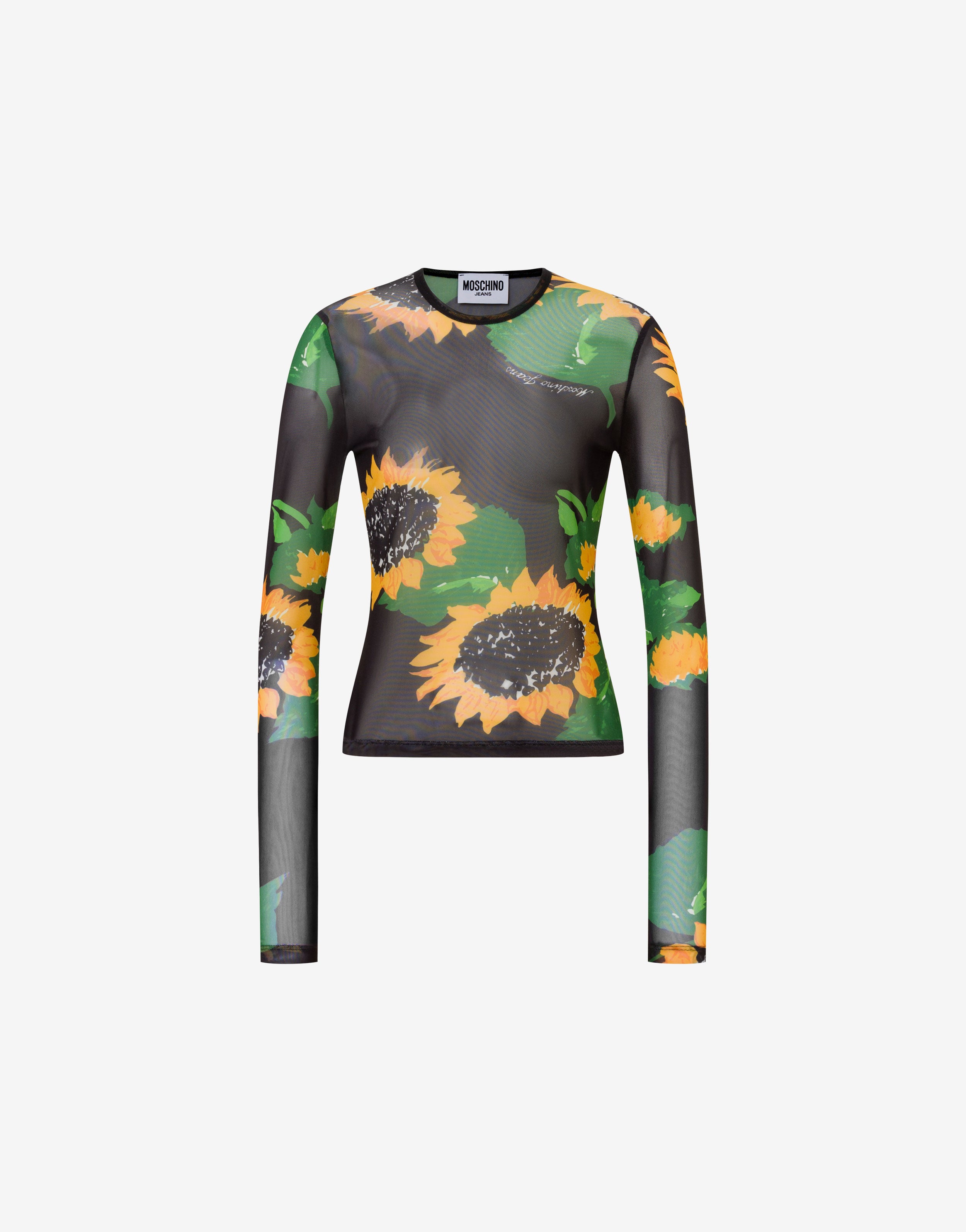 T-shirt in rete stampata