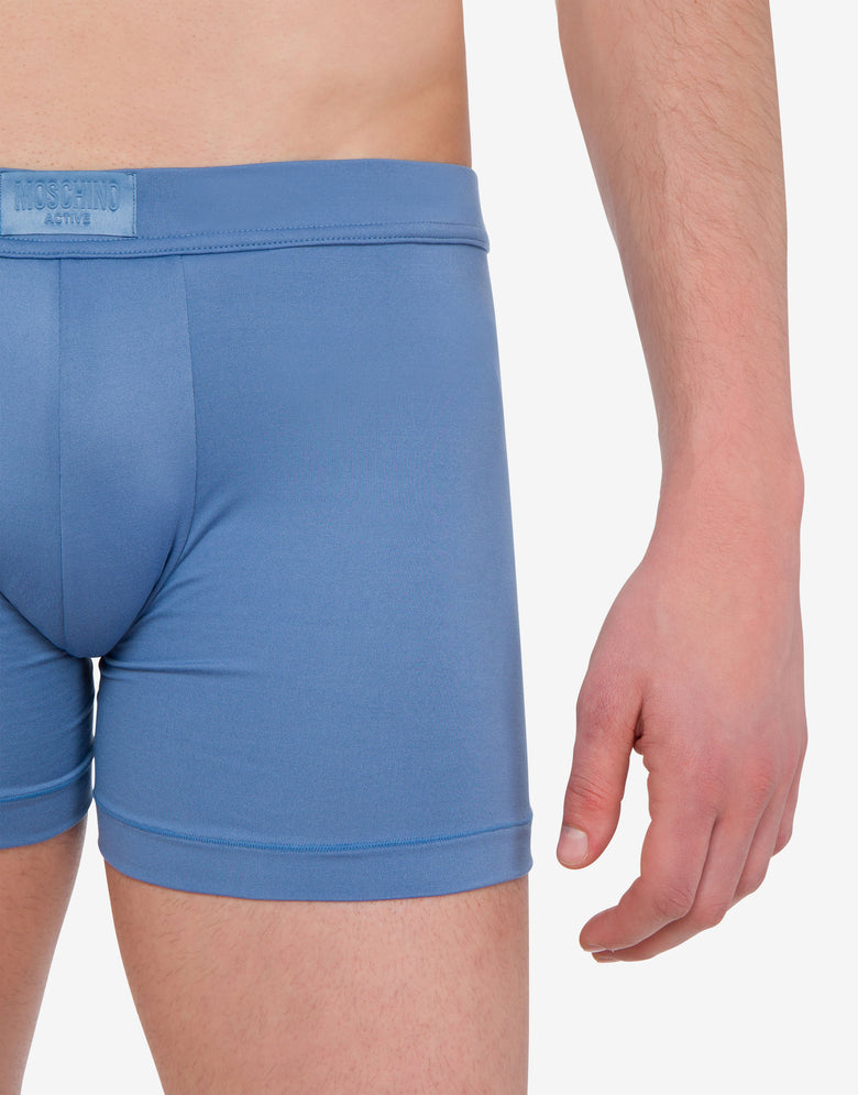 Boxer Moschino Label Bleu clair Moschino 3