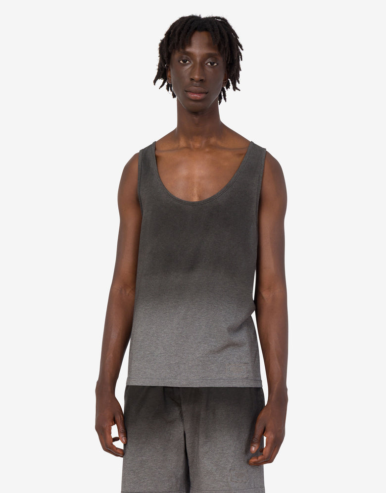 Baumwoll-Jersey-Tanktop Schwarz Moschino 1