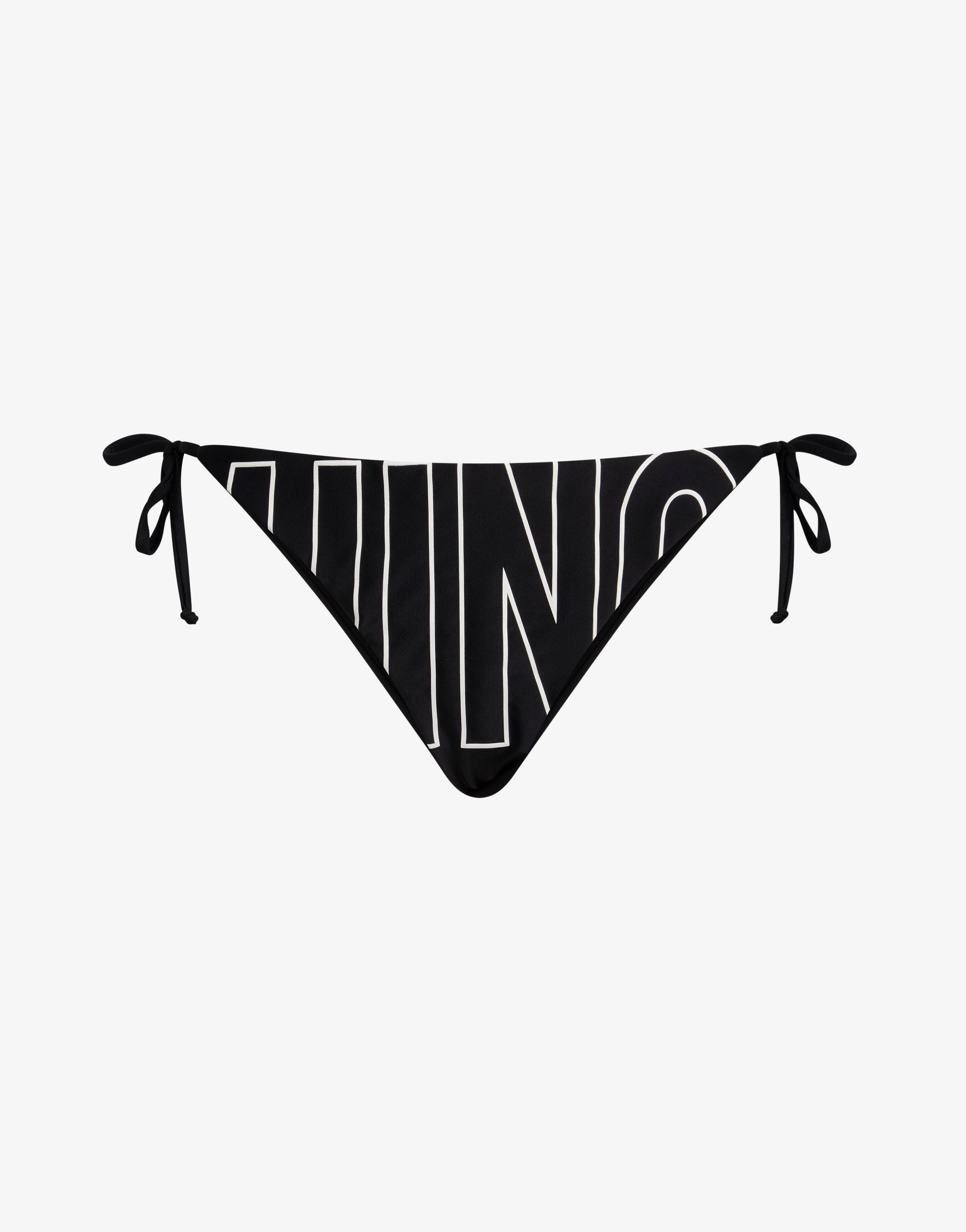 Lycra swim briefs with ties | Moschino