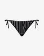 Lycra swim briefs with ties