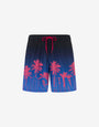 Cuecas boxer de banho em nylon estampado