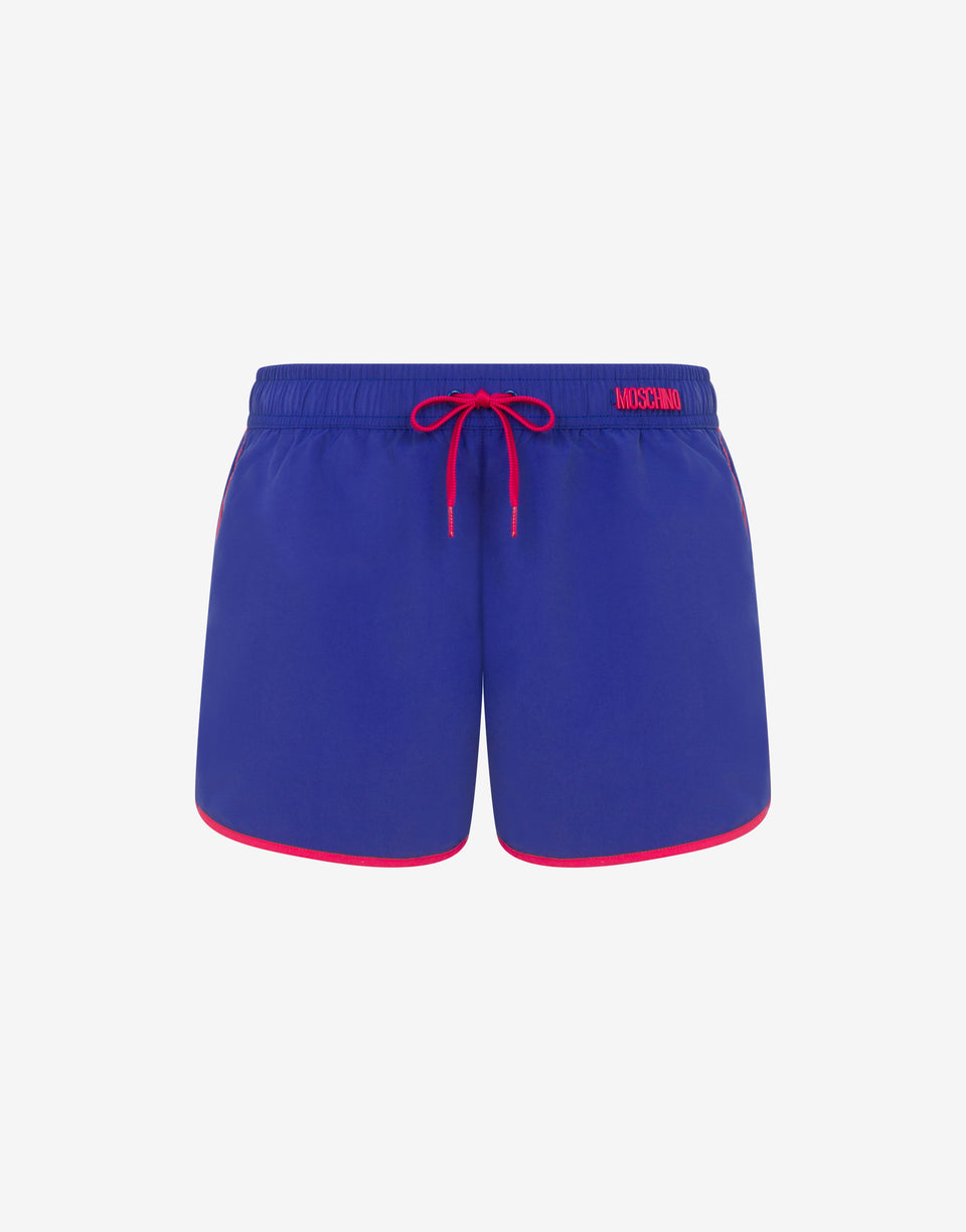 Boxer de bain en nylon Bleu Moschino 0