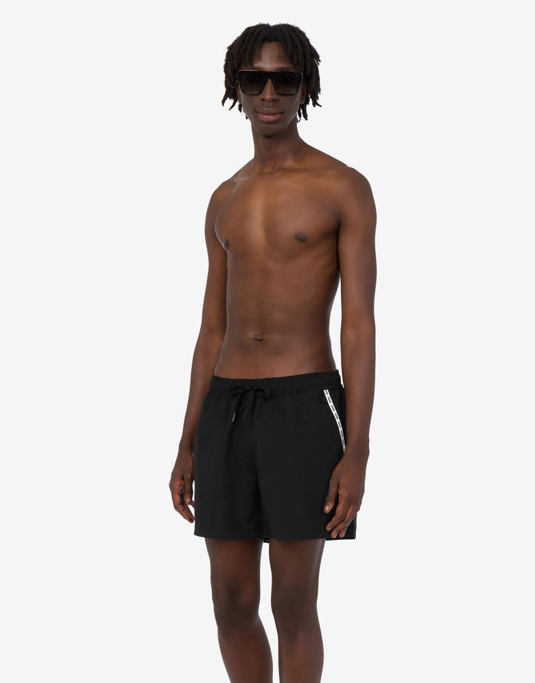 Boxer de bain en nylon Noir Moschino 1