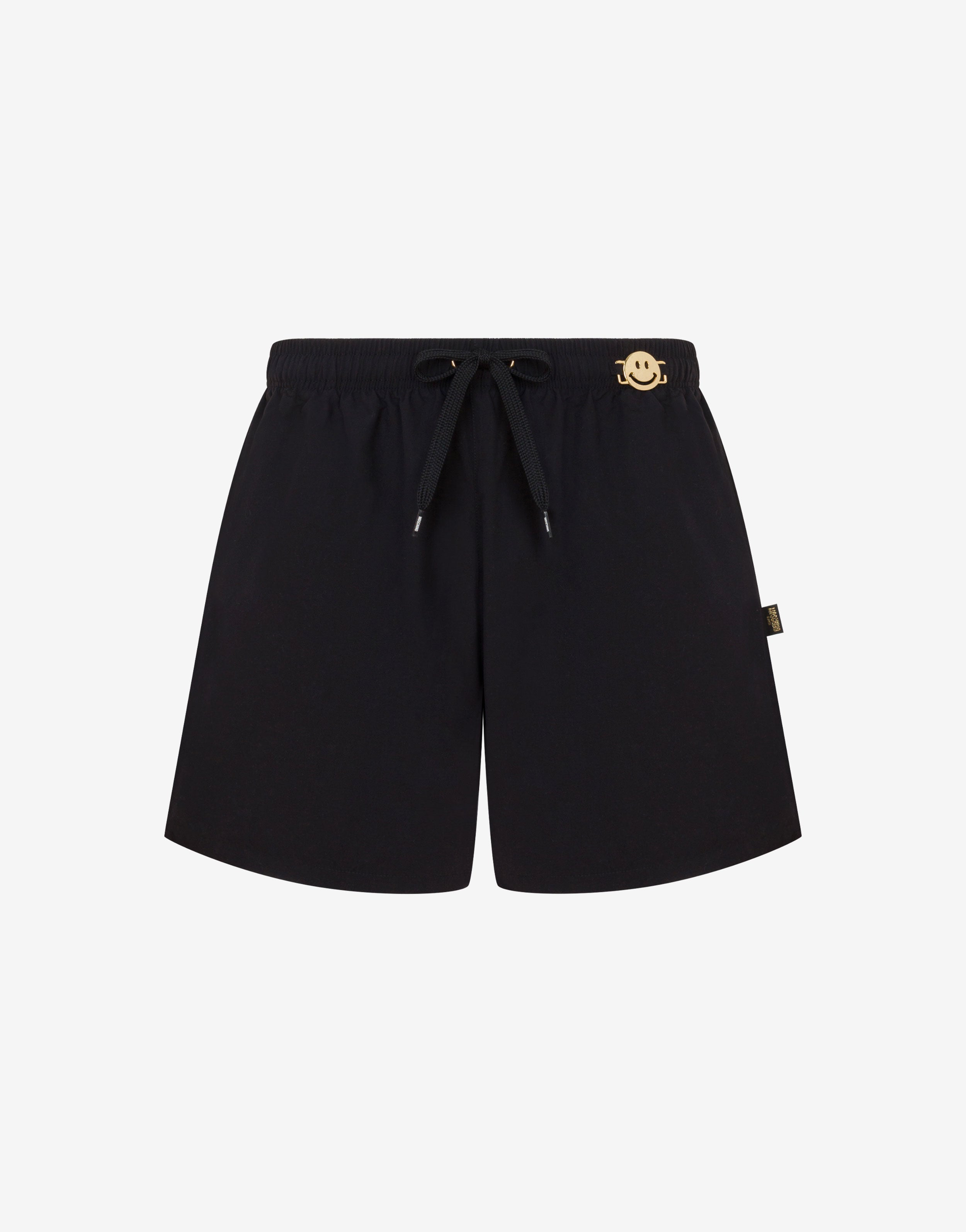 Smiley® Nylon Swim Boxer Shorts
