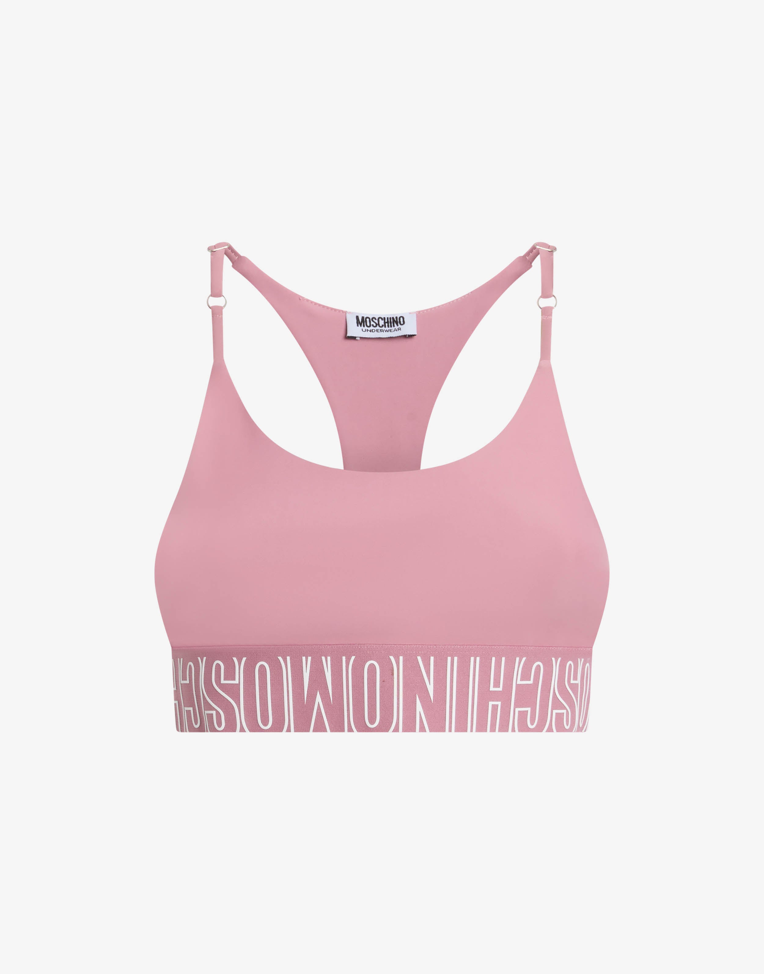 Technical fabric crop top | Moschino