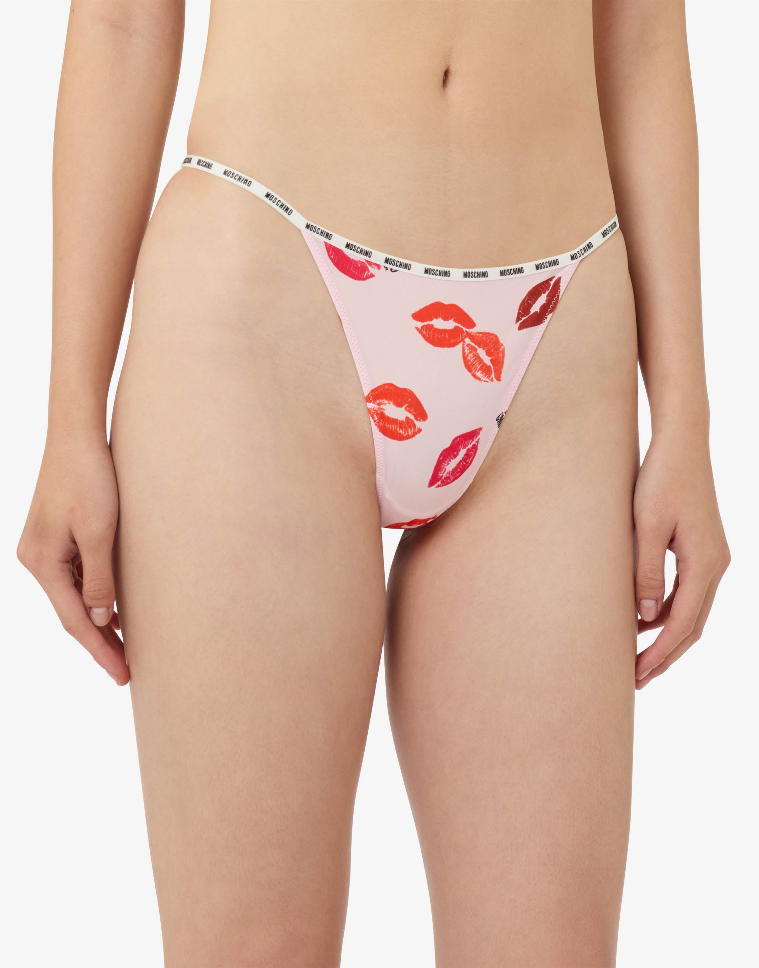 Set of 3 microfiber thongs | Moschino