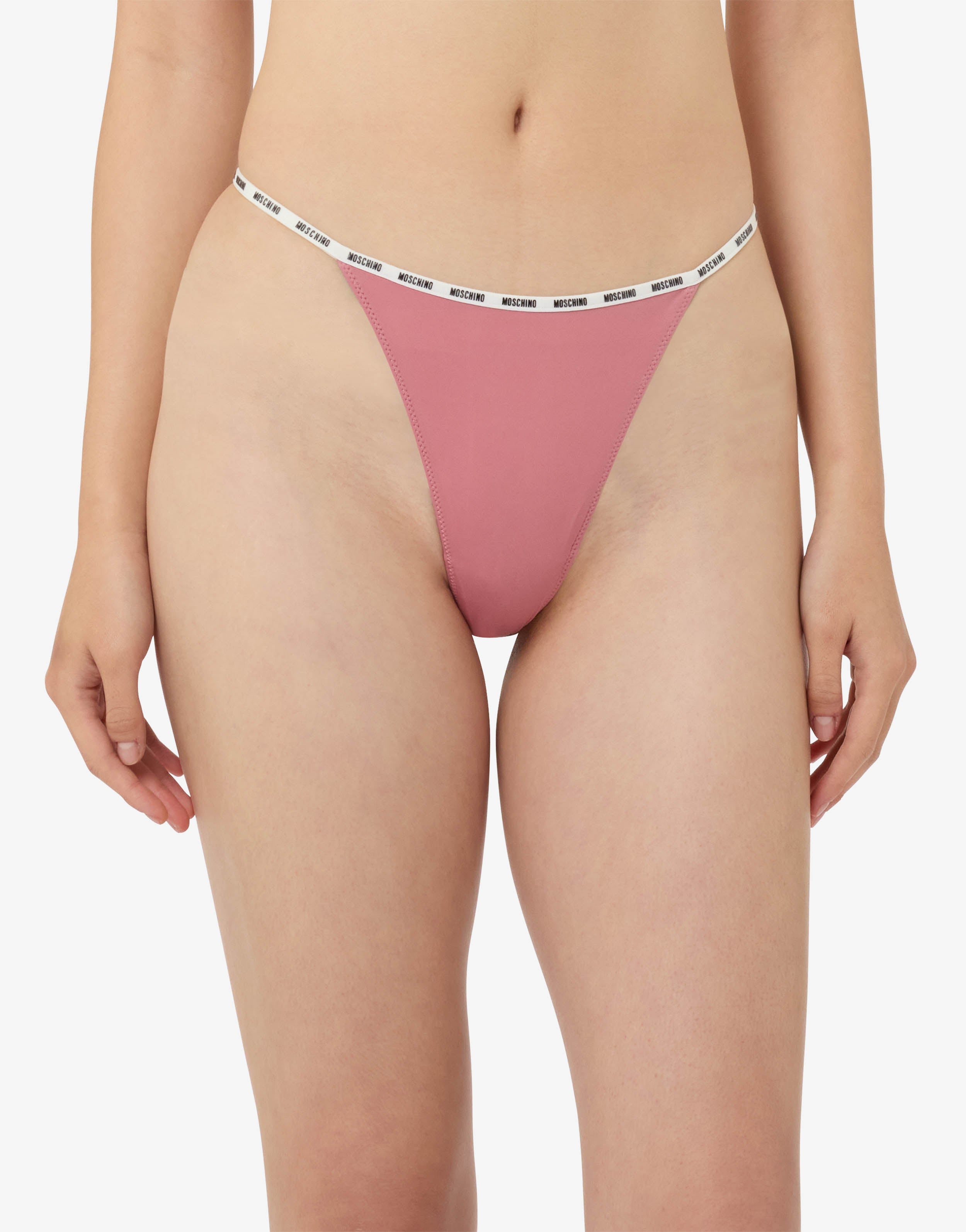 Set of 3 microfiber thongs | Moschino