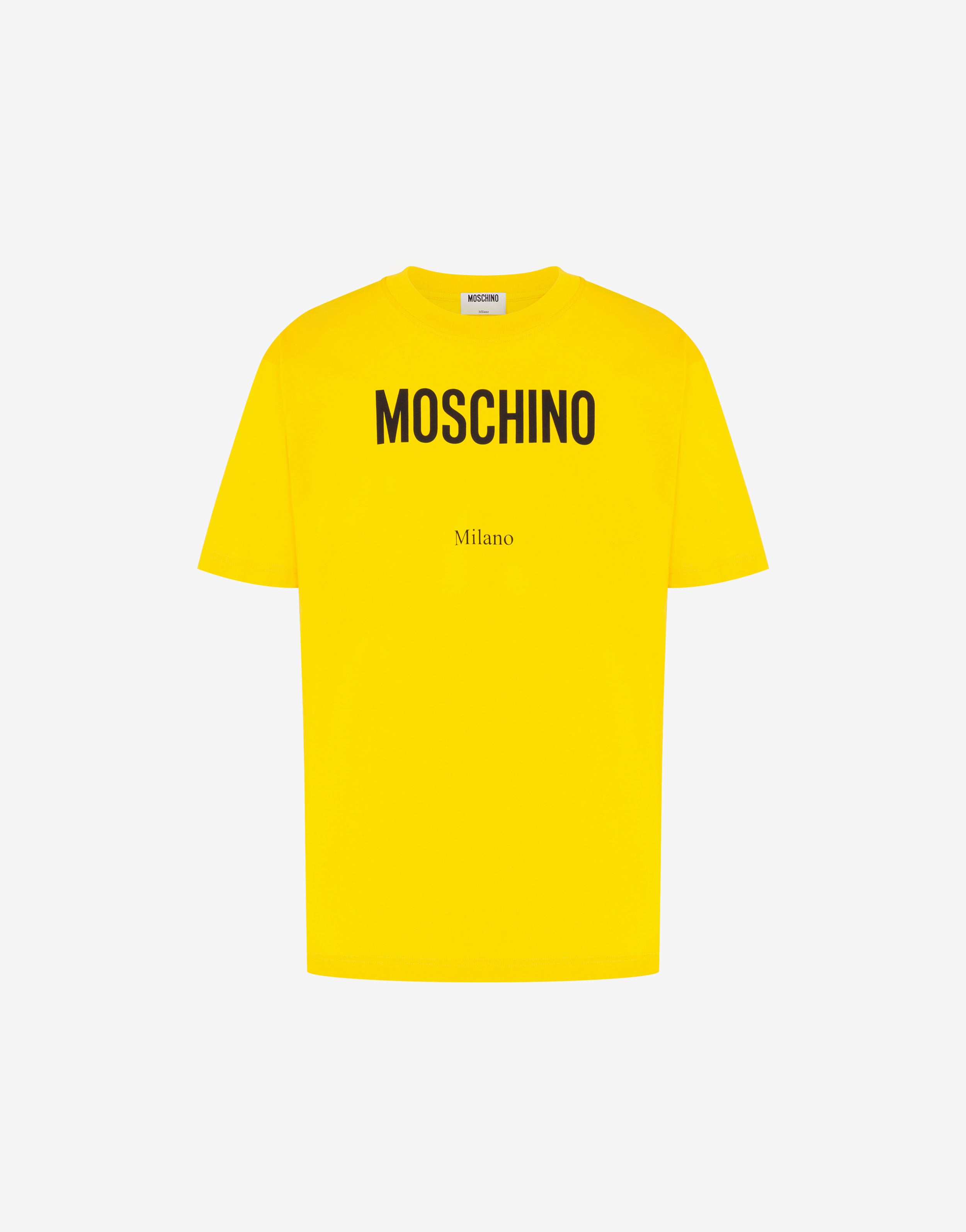Printed organic cotton jersey T-shirt | Moschino