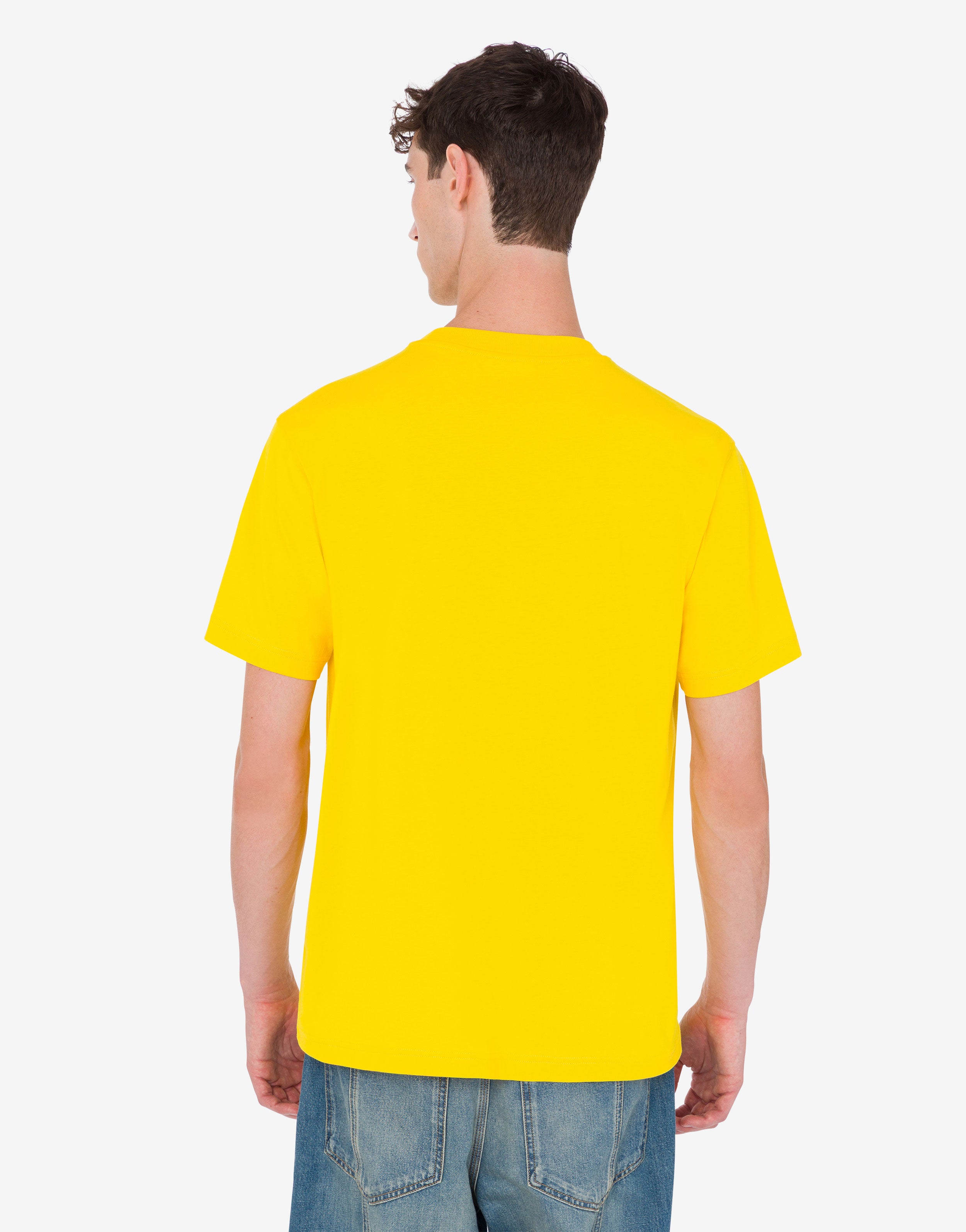 Printed organic cotton jersey T-shirt | Moschino