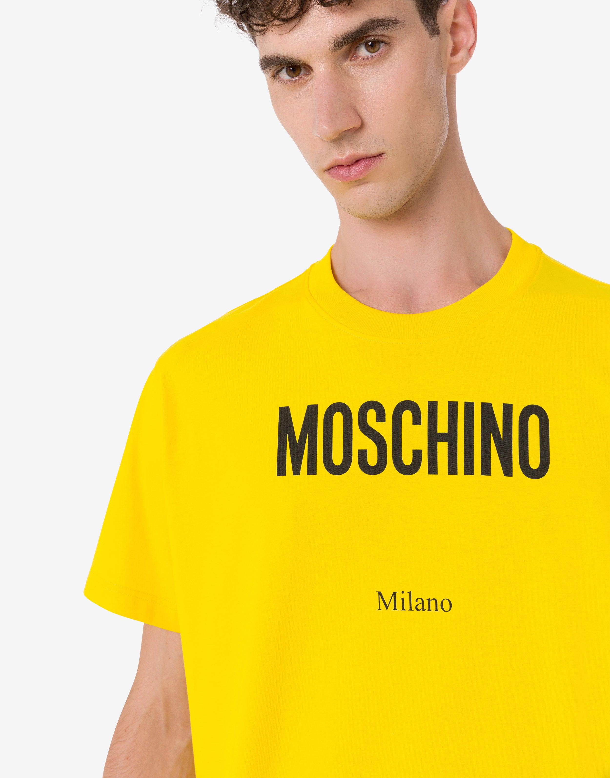 MOSCHINO イエロー コットンニットタンクトップ MOSCHINO - ブティックモスキーノ BOUTIQUE MOSCHINO ニットの通販 by