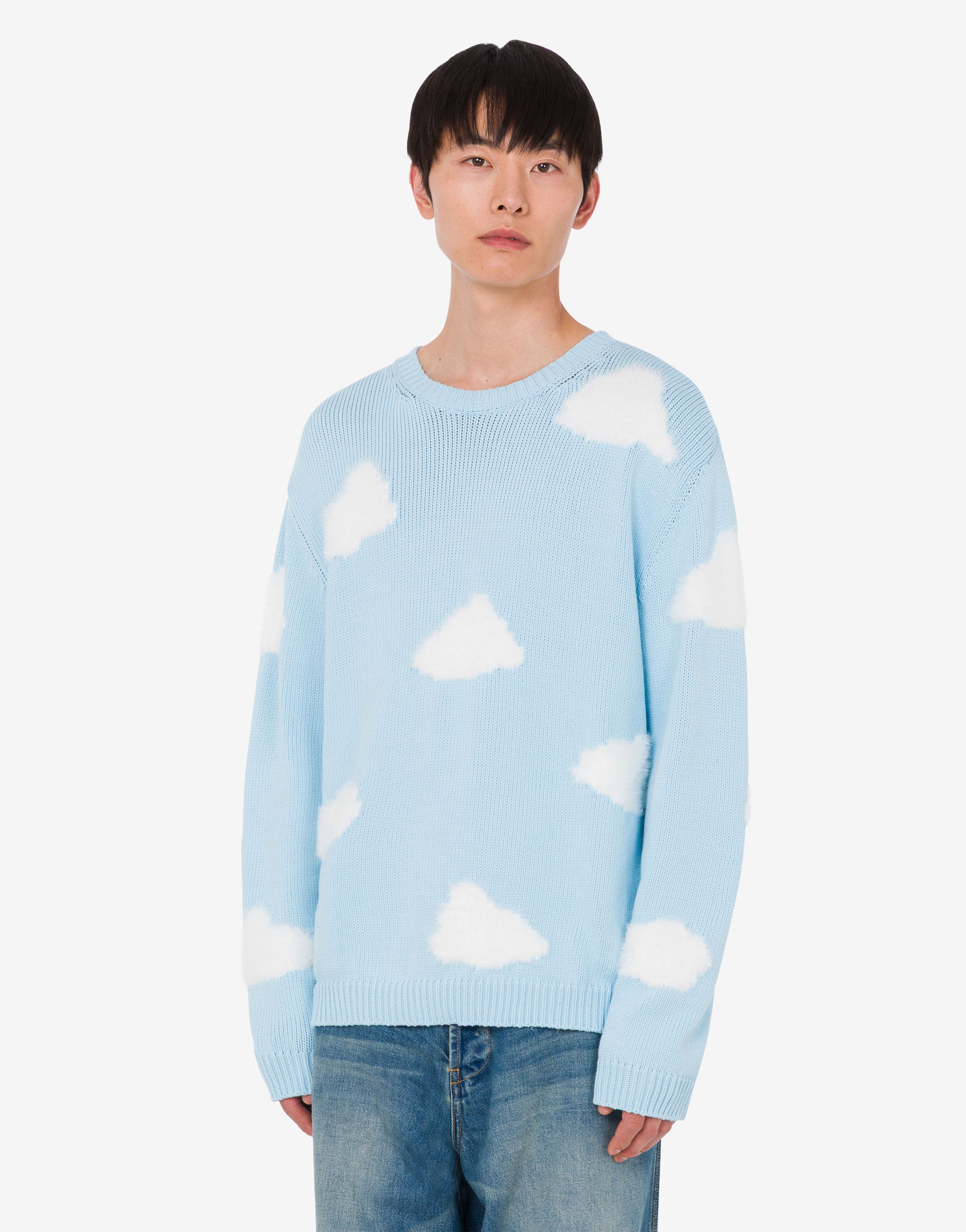 Organic cotton blend pullover Archive Cloud