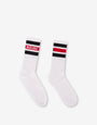 Intarsia terry socks