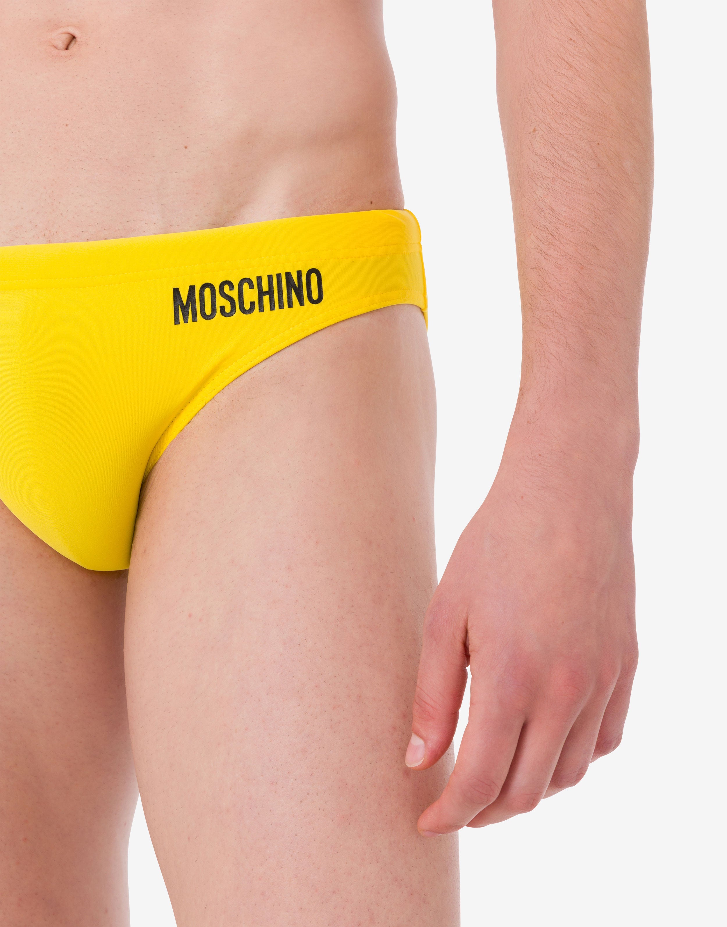 Smiley® Lycra swim briefs | Moschino