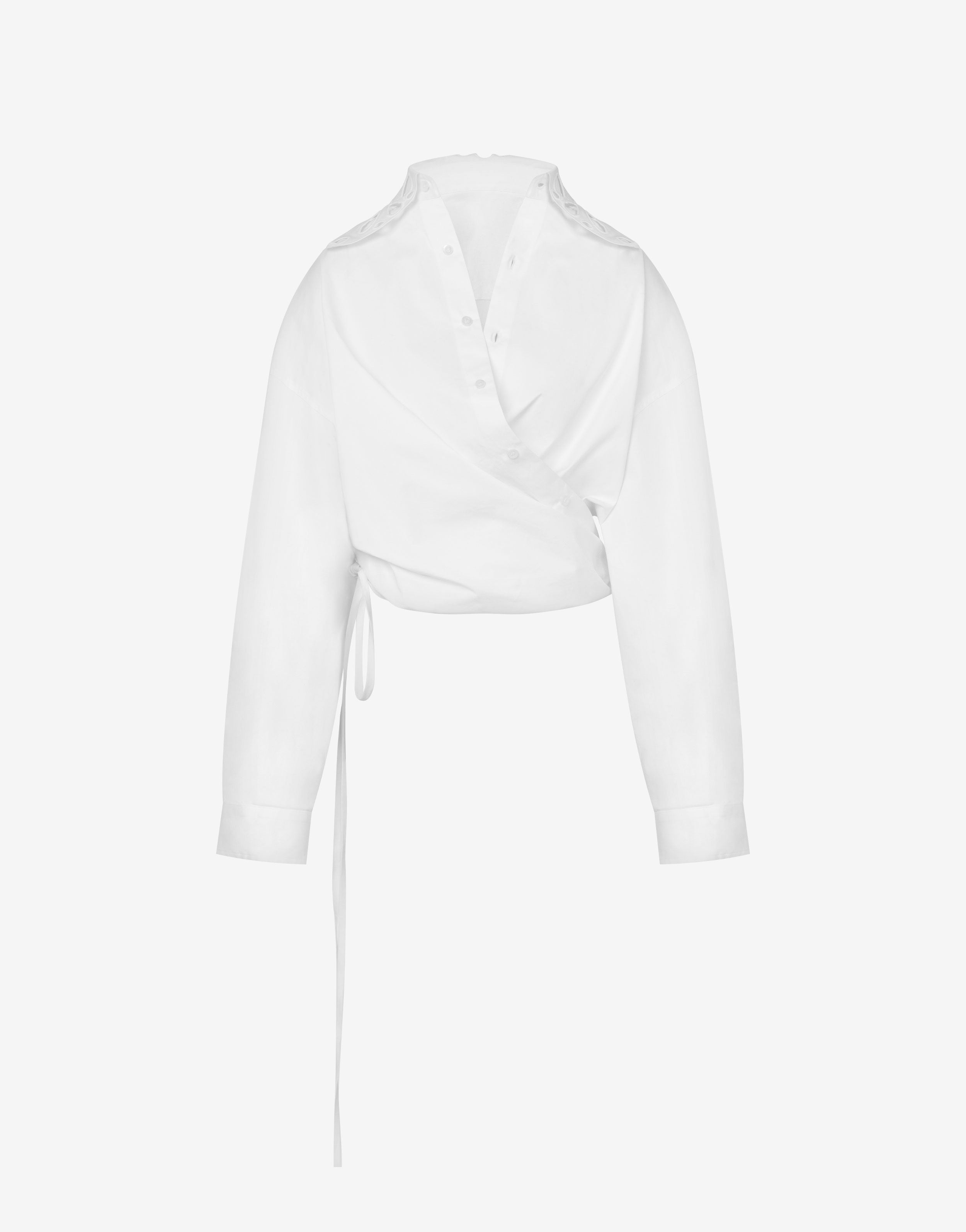 Embroidered Cotton Poplin Shirt