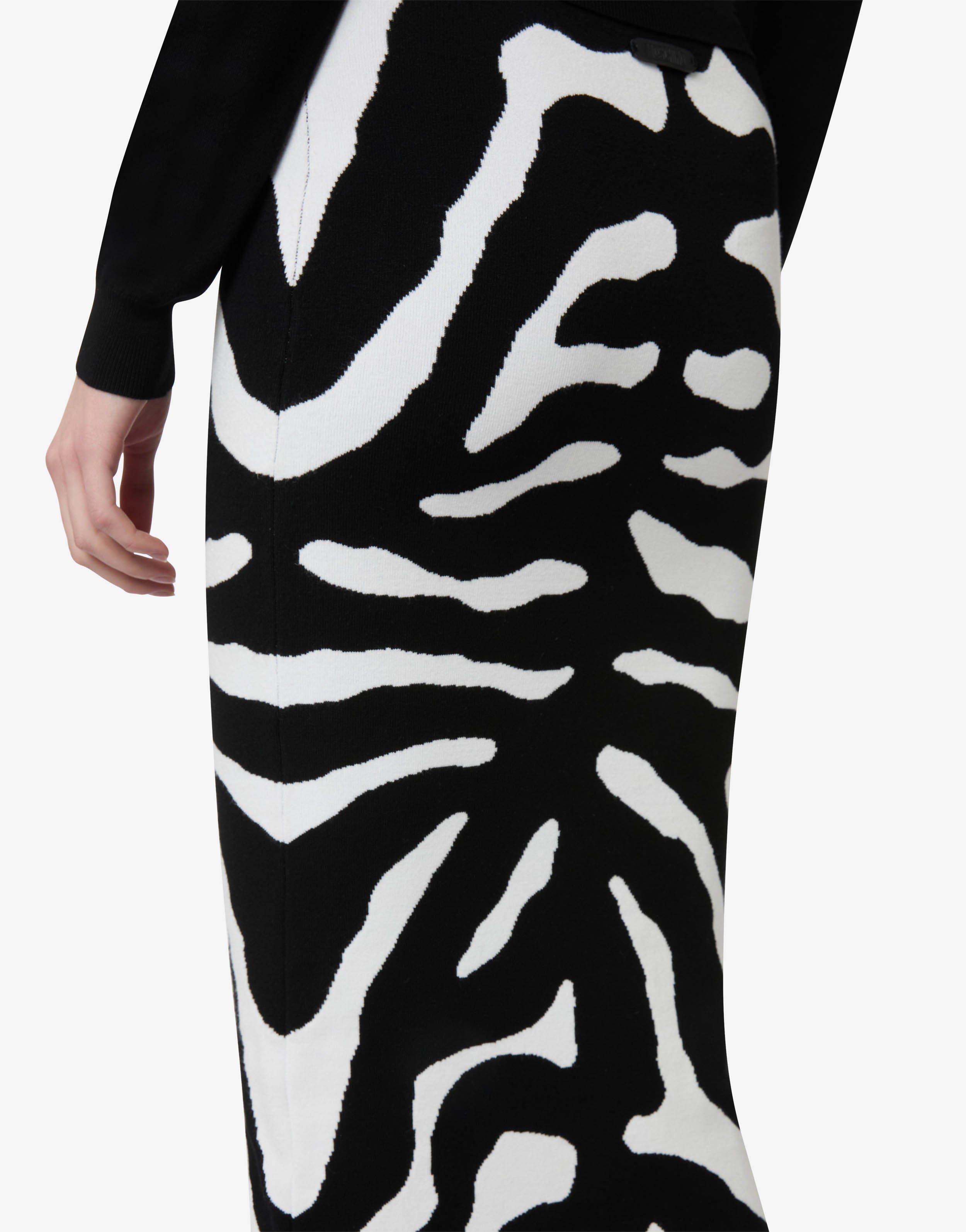 Printed stretch skirt | Moschino