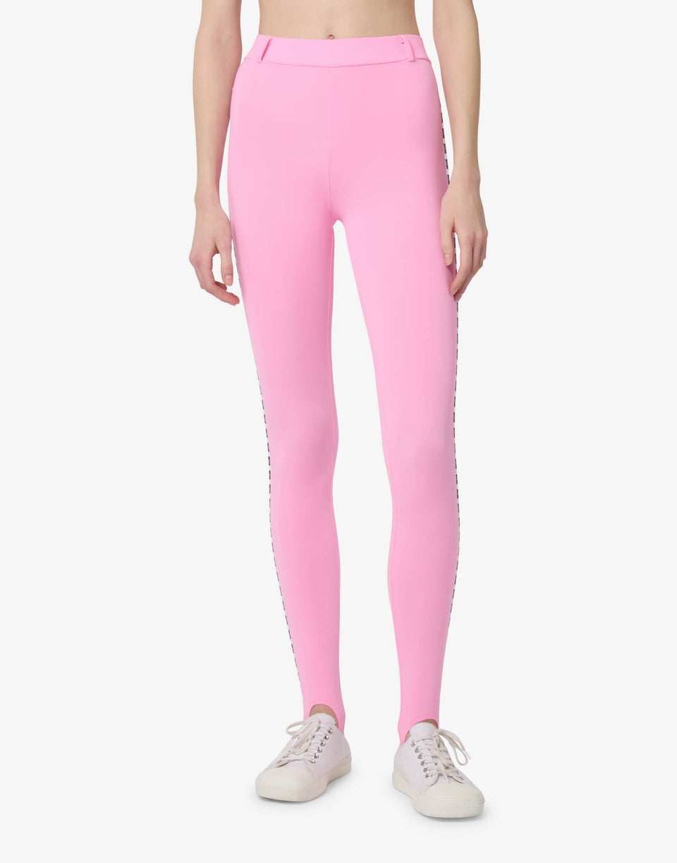 Leggings en lycra Rose pastel Moschino 0