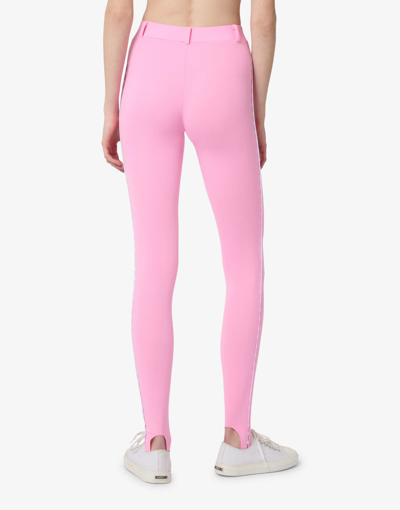 Leggings en lycra Rose pastel Moschino 1