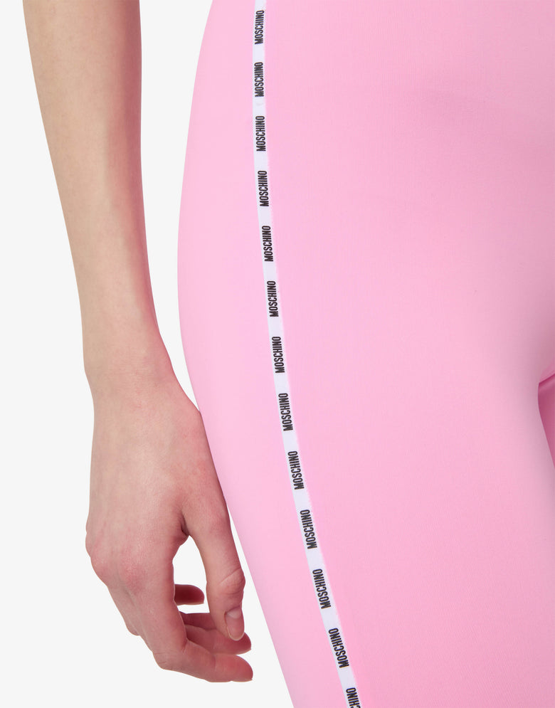Leggings en lycra Rose pastel Moschino 2