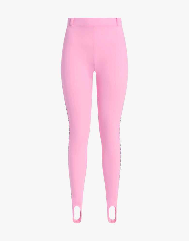 Leggings en lycra Rose pastel Moschino 4