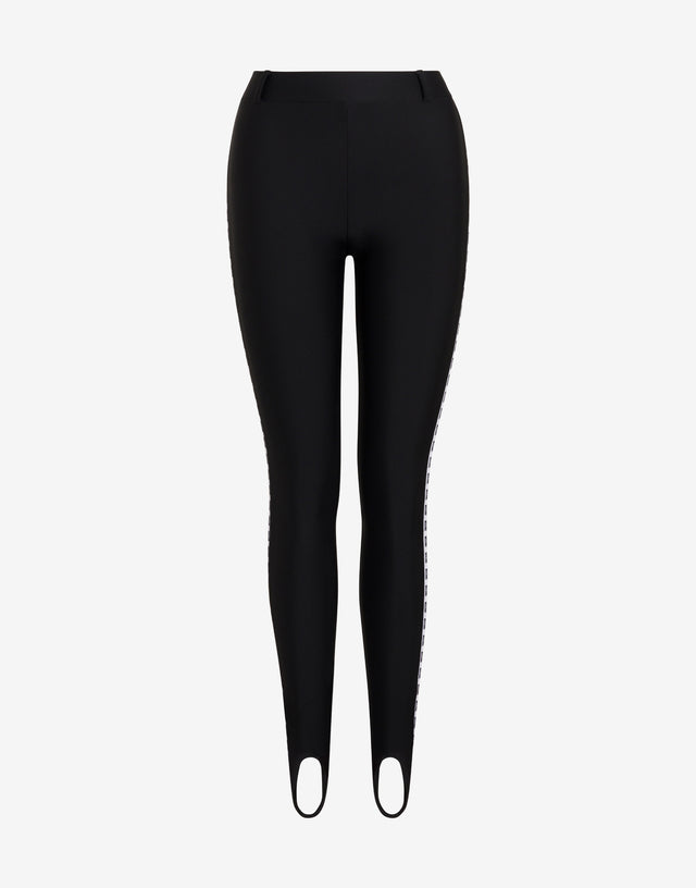Lycra leggings Black Moschino 0